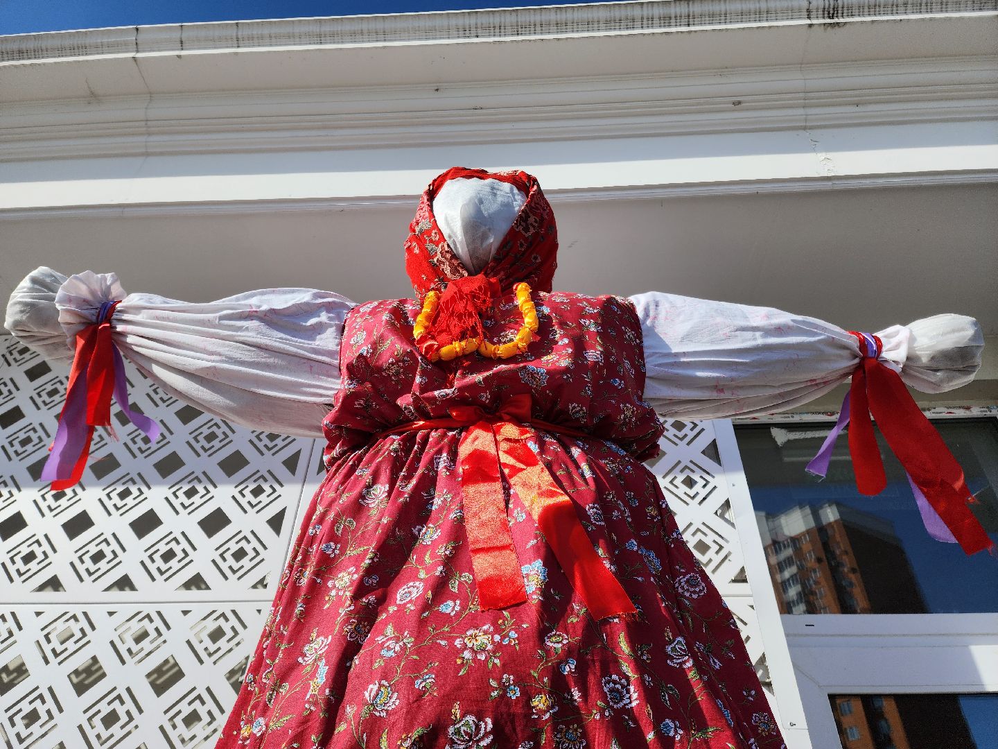 Подольск, Масленица, Чучело, подготовка к празднику,