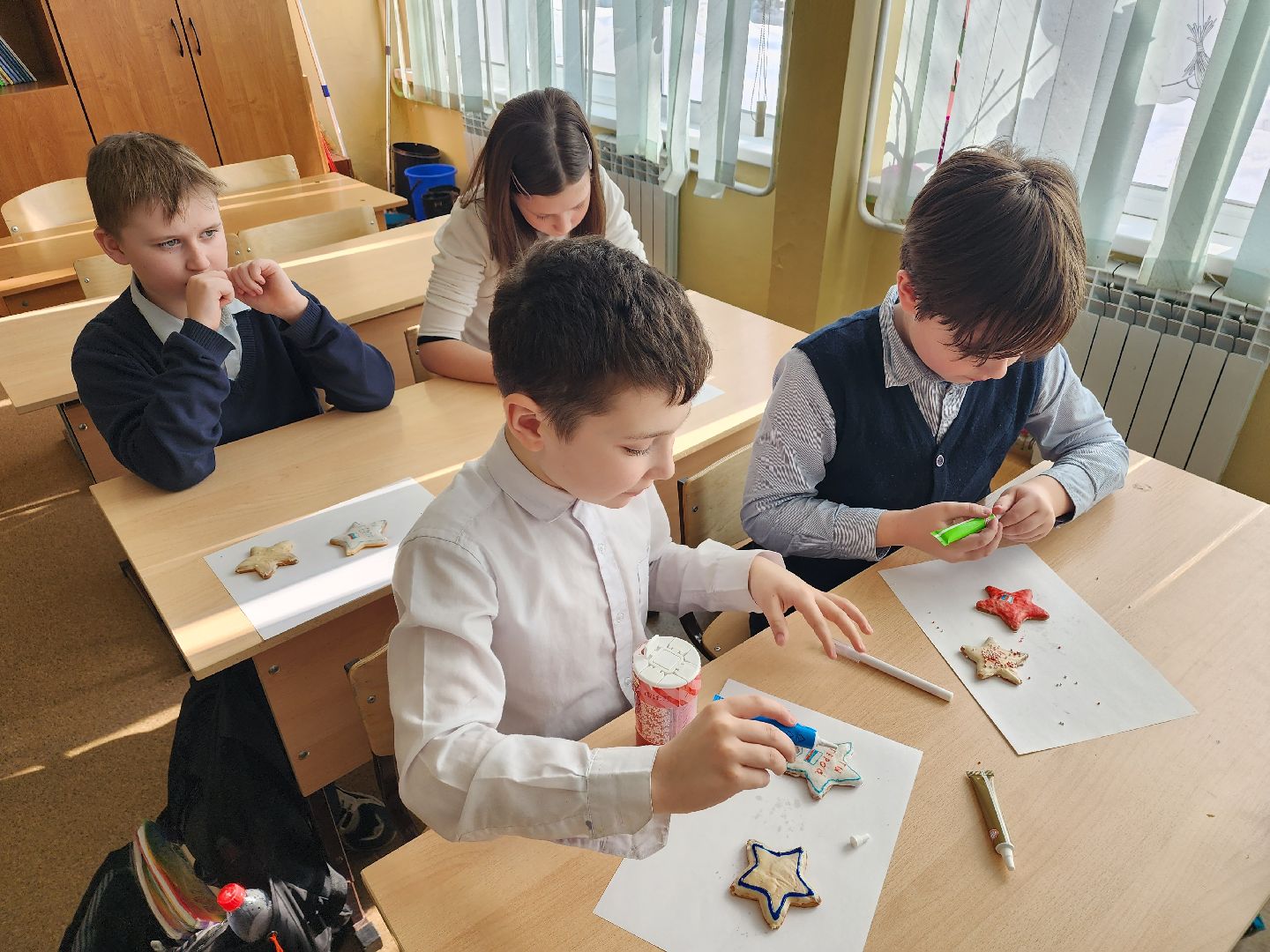 пушкино, акции, сво, пряники для бойцов, гимназия,