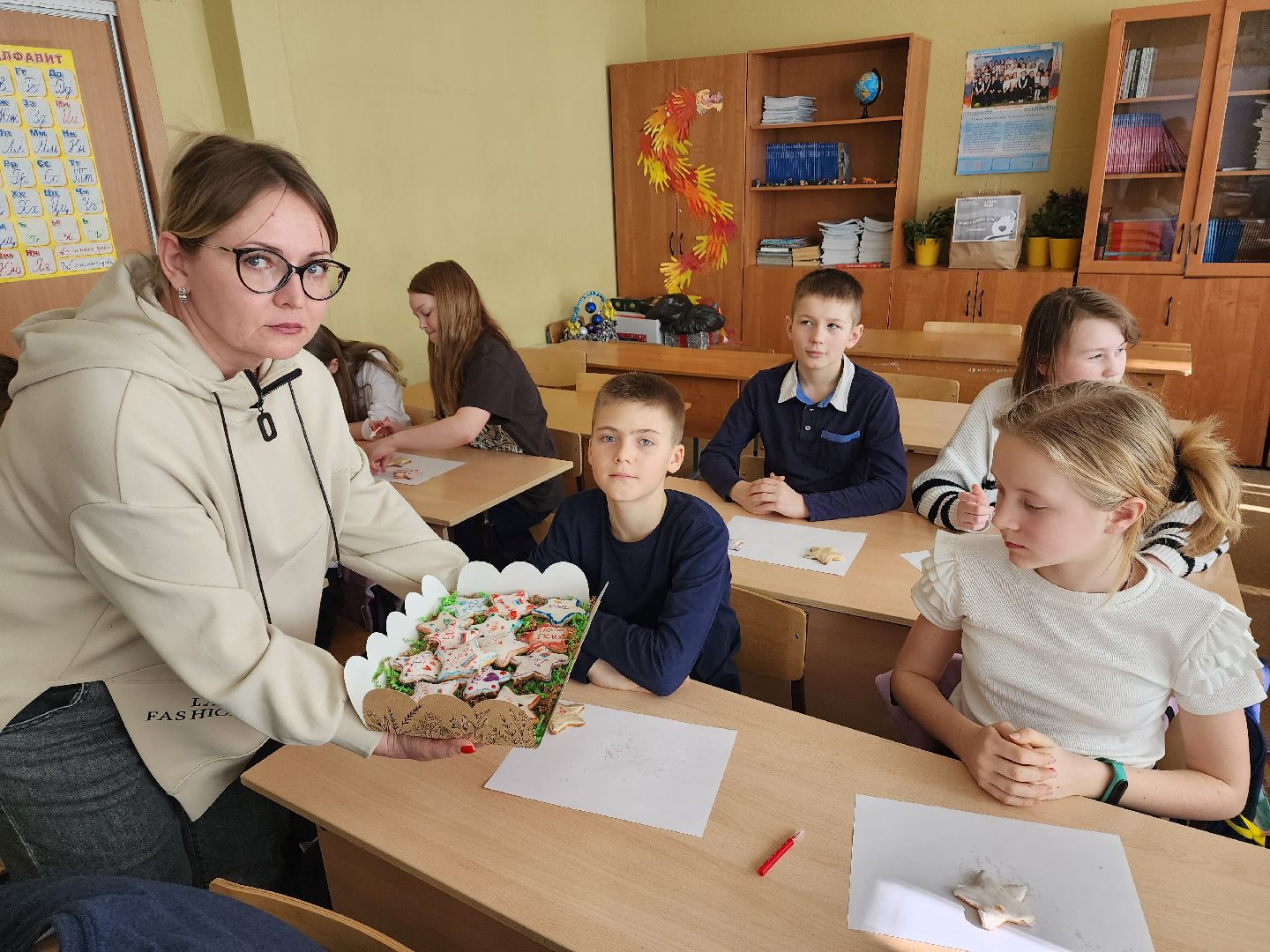 пушкино, акции, сво, пряники для бойцов, гимназия,