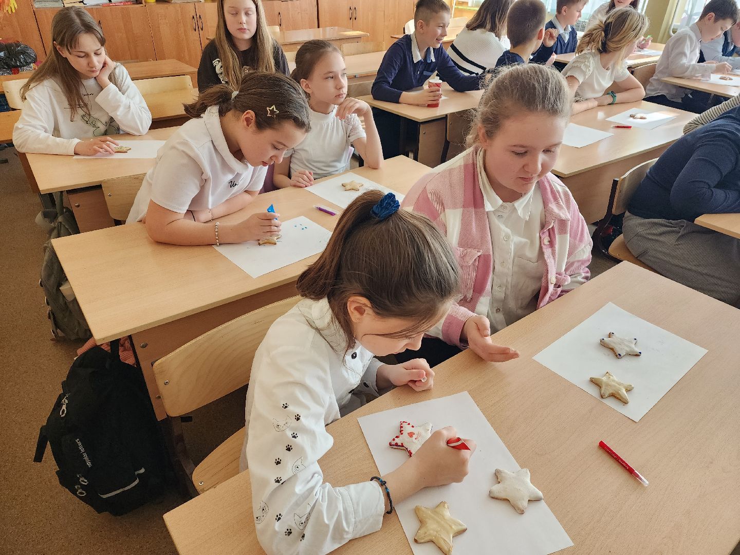 пушкино, акции, сво, пряники для бойцов, гимназия,