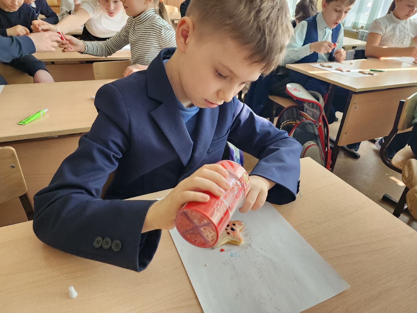 пушкино, акции, сво, пряники для бойцов, гимназия,