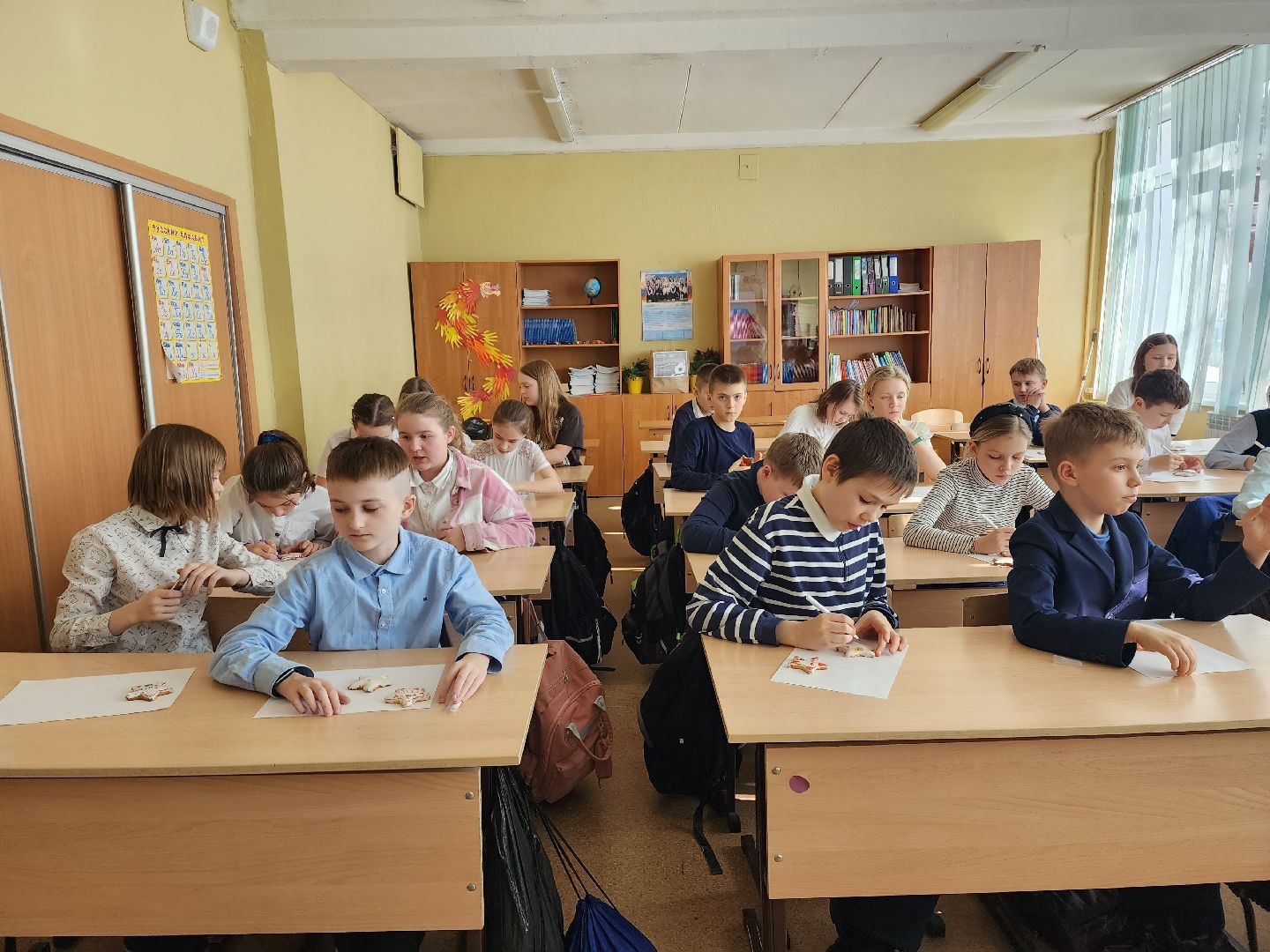 пушкино, акции, сво, пряники для бойцов, гимназия,