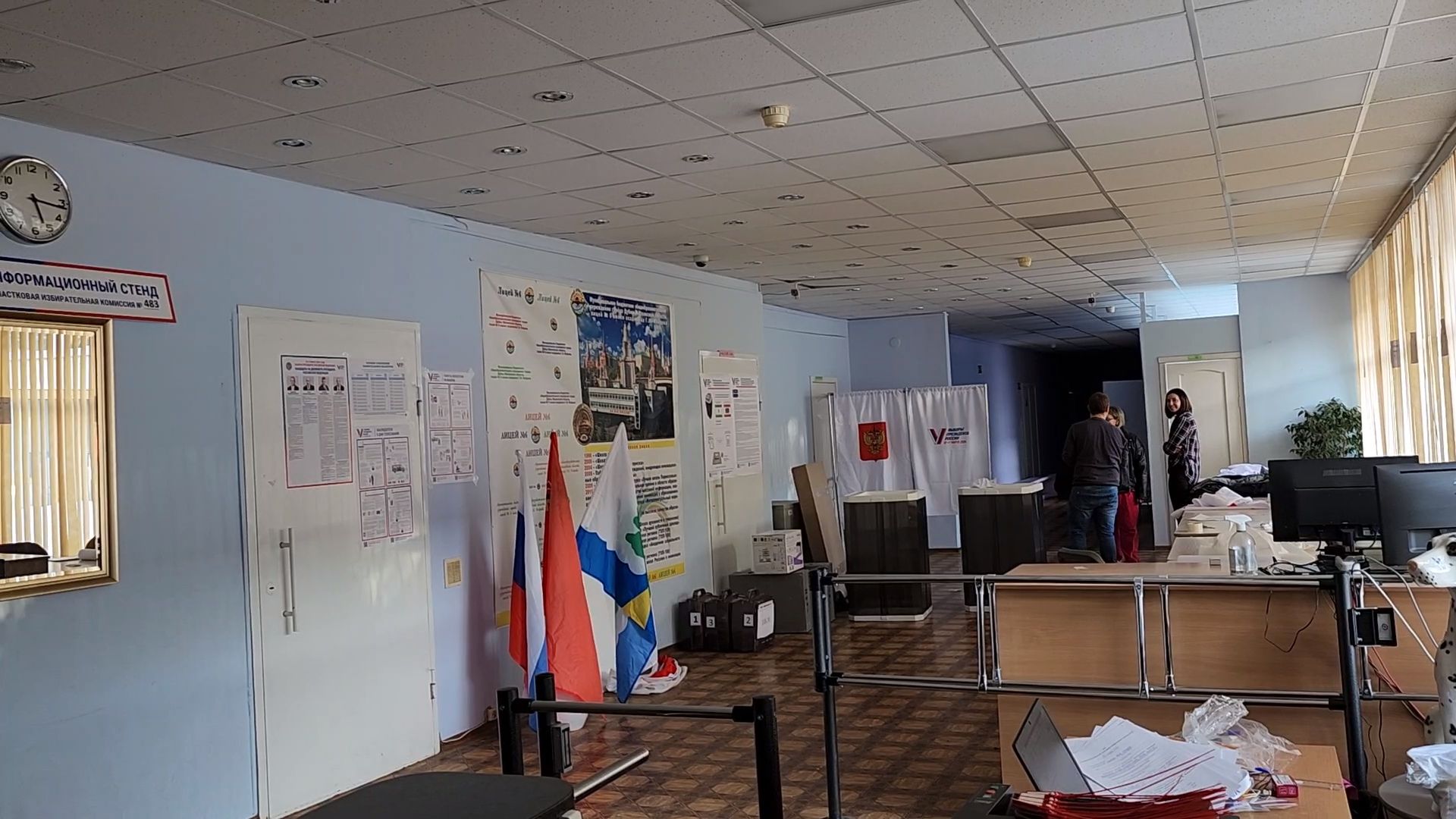 выборы 2024, уик, участковая избирательная комиссия, Дубна,