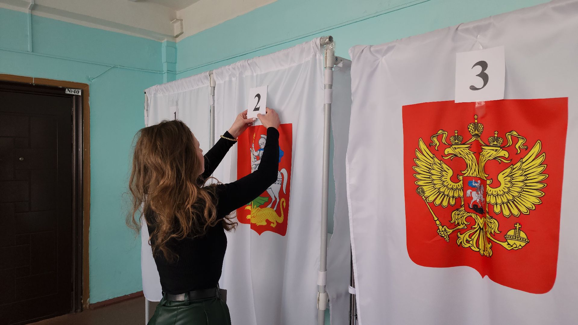 кашира, школа 2, голосование, выборы, выборы президента 2024, молодые педагоги,