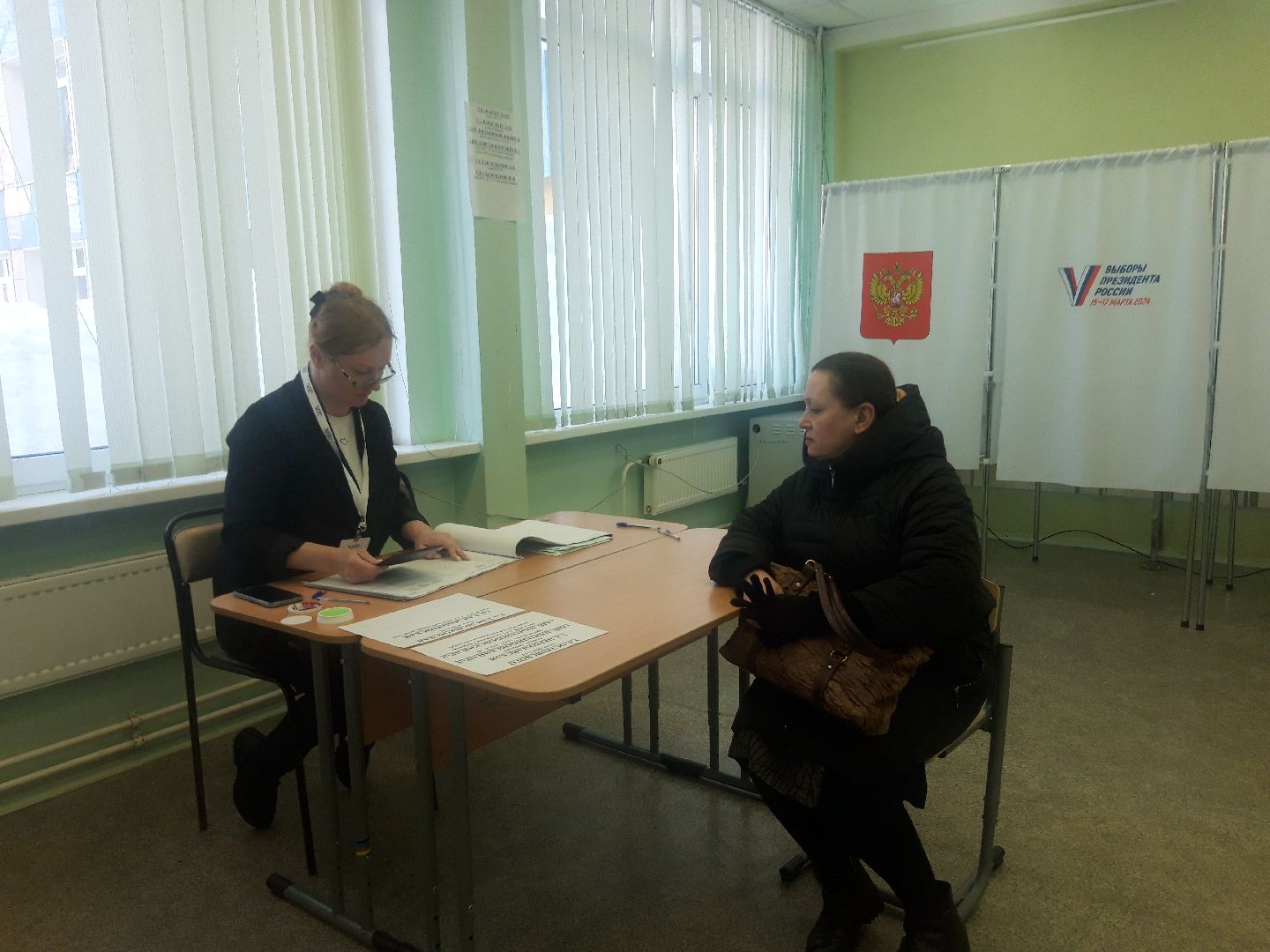 пушкино, выборы президента 2024, голосование,