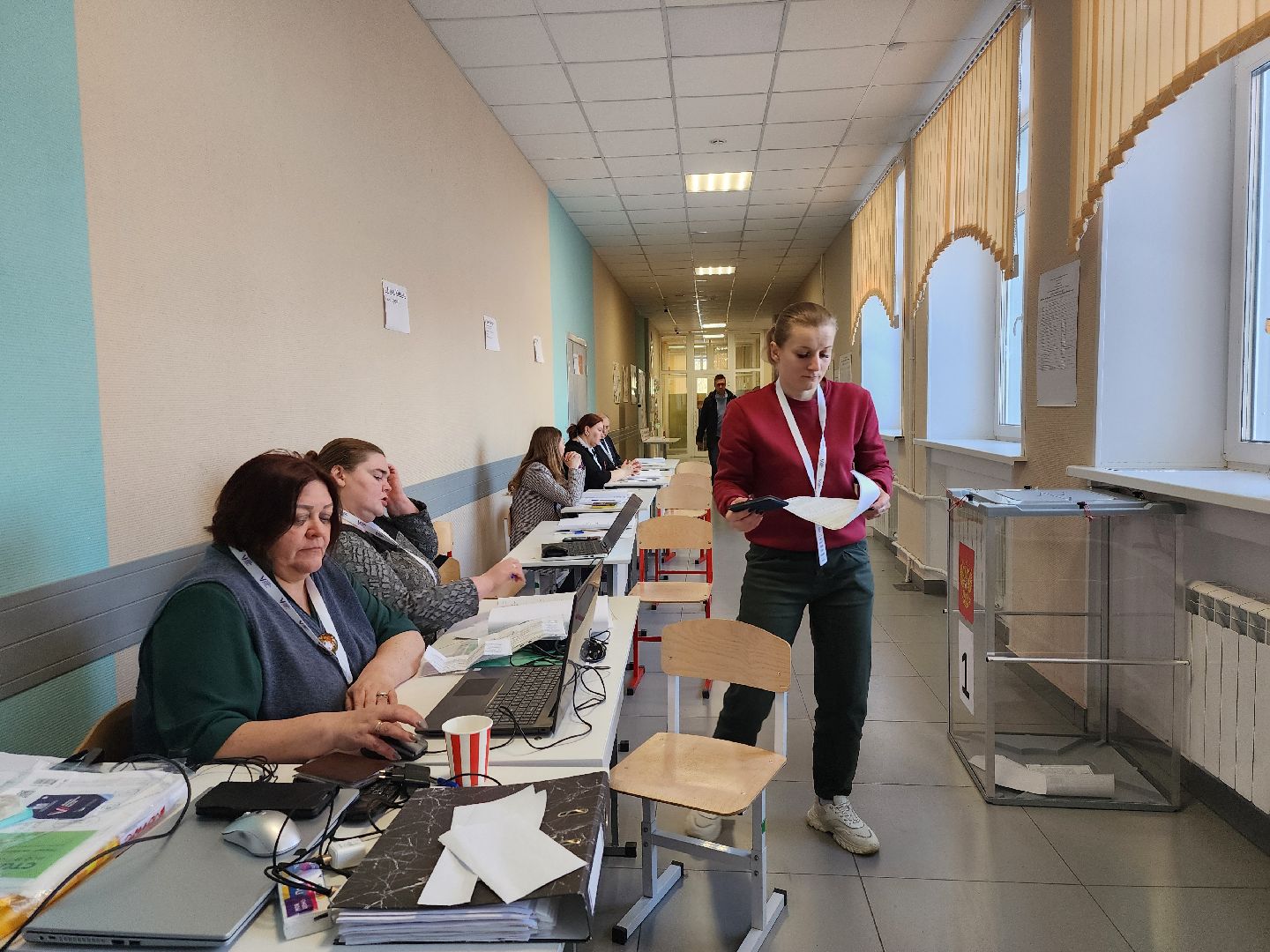 выборы Президента РФ, избирательные участки, голосование, Старая Купавна, Богородский городской окруо,