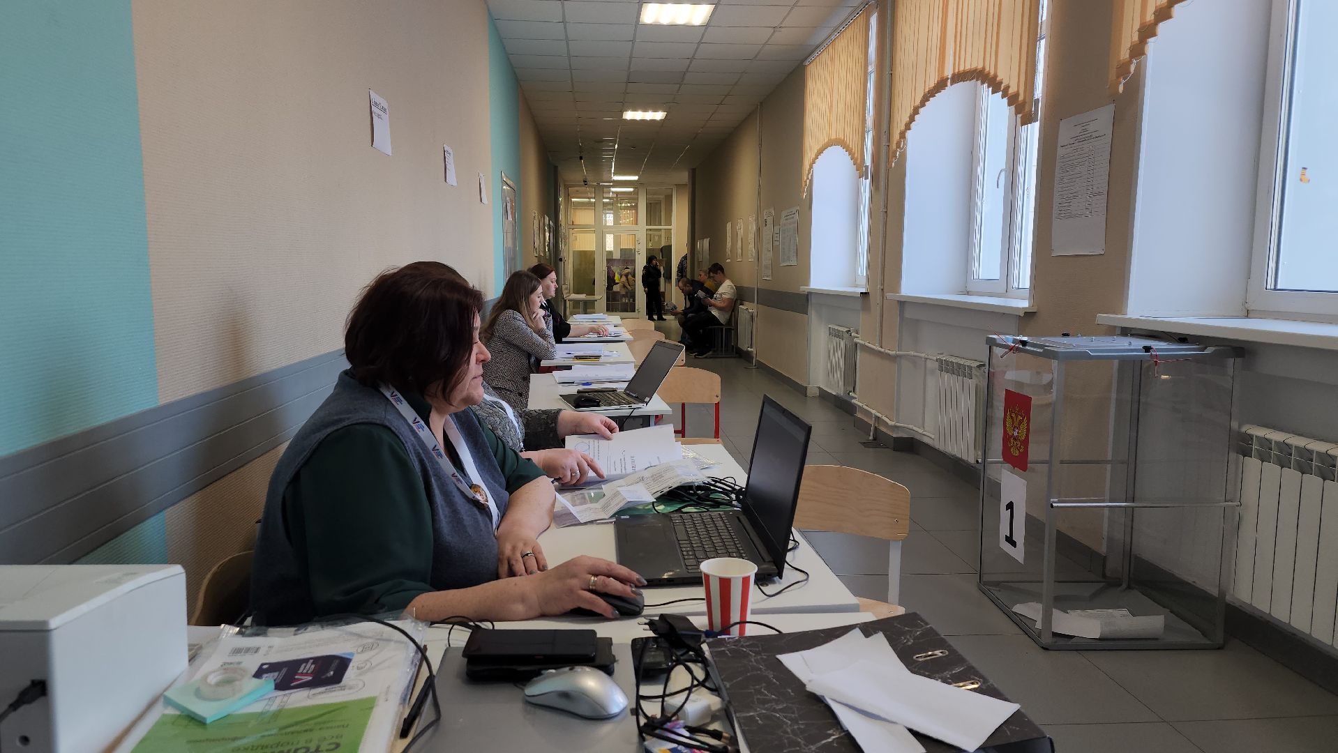 выборы Президента РФ, избирательные участки, голосование, Старая Купавна, Богородский городской окруо,