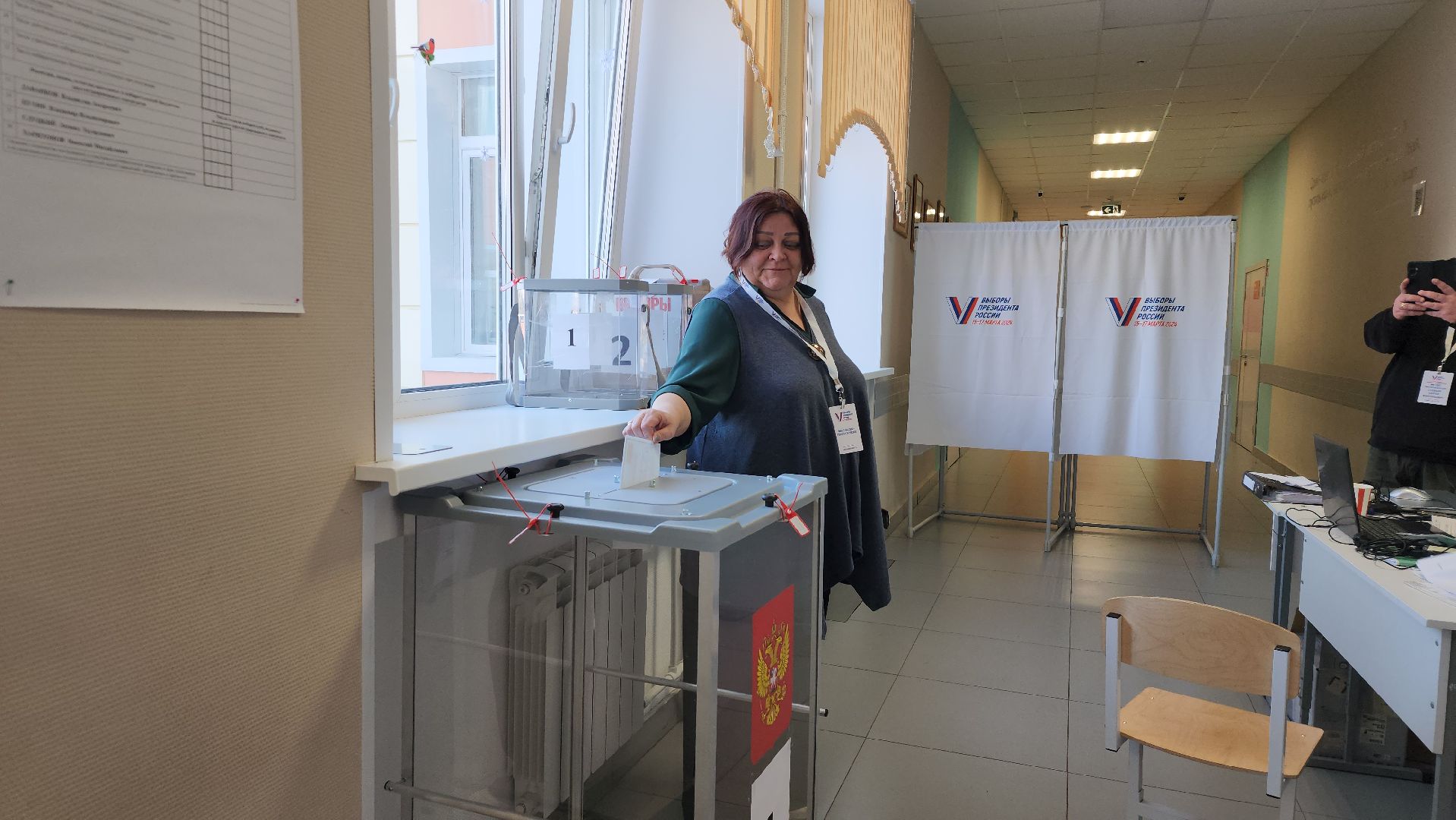 выборы Президента РФ, избирательные участки, голосование, Старая Купавна, Богородский городской окруо,