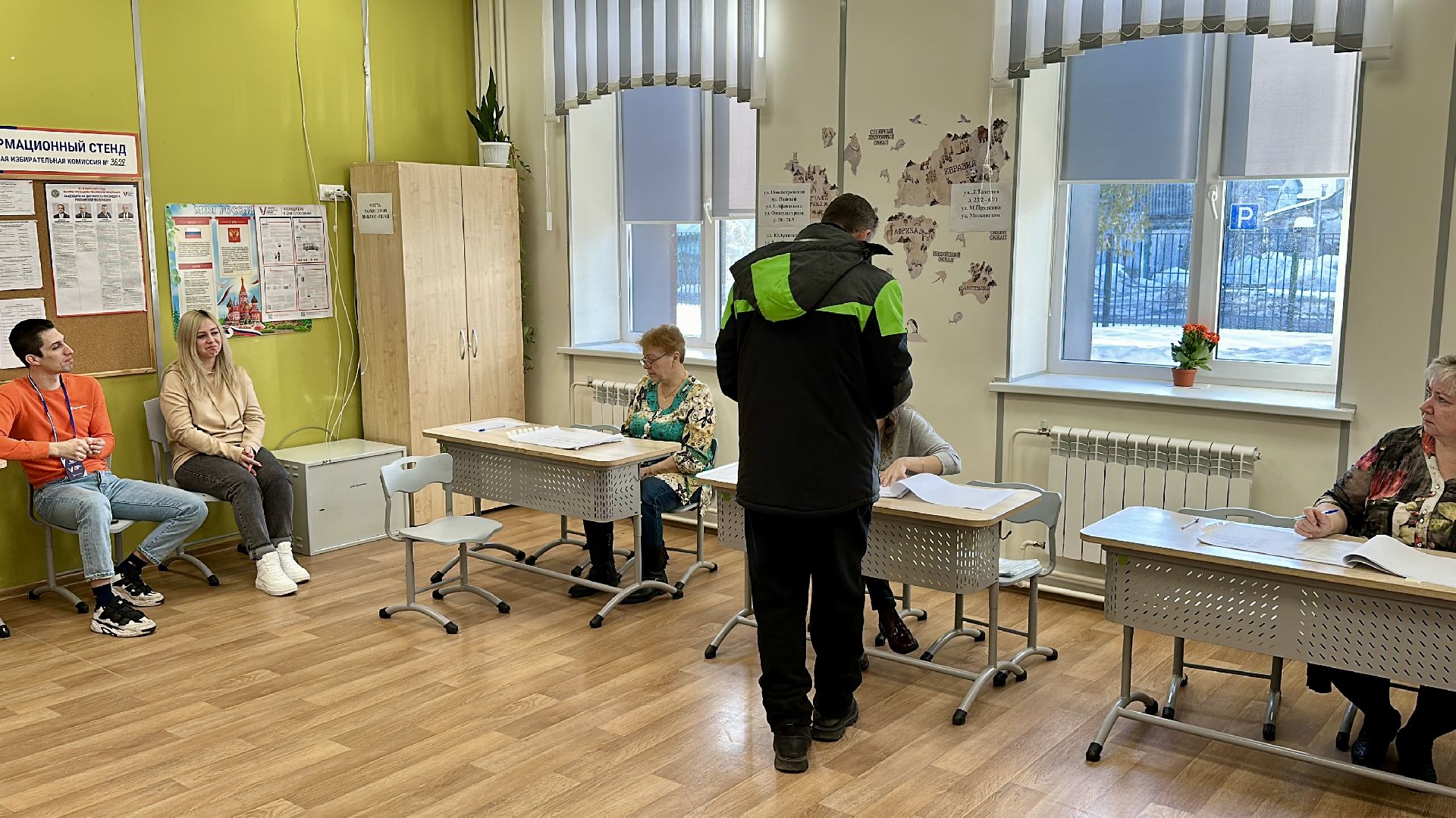 Клин, общество, выборы, выборы президента 2024,