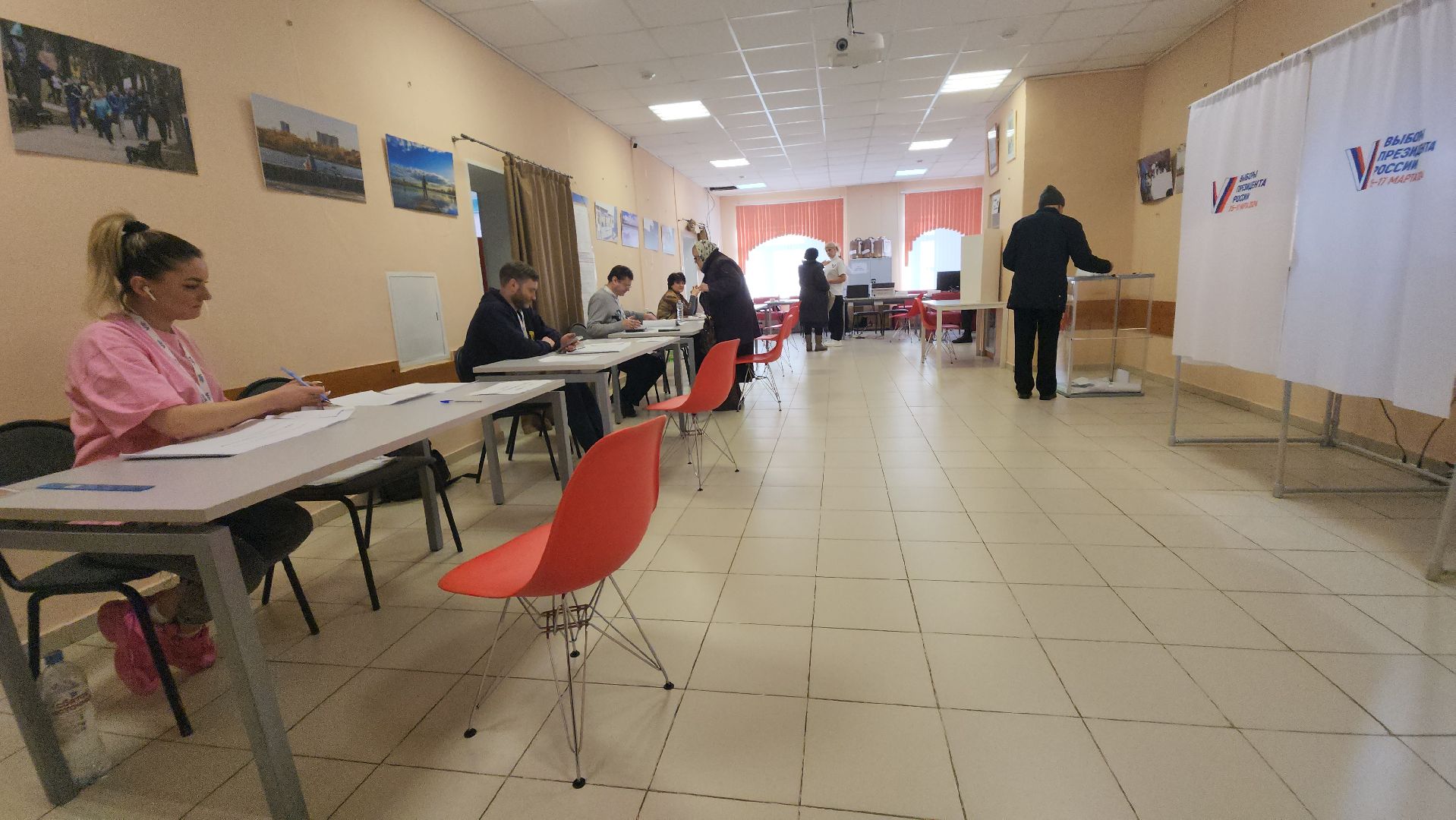 долгопрудный, выборы президента 2024, библиотека, РГСУ,