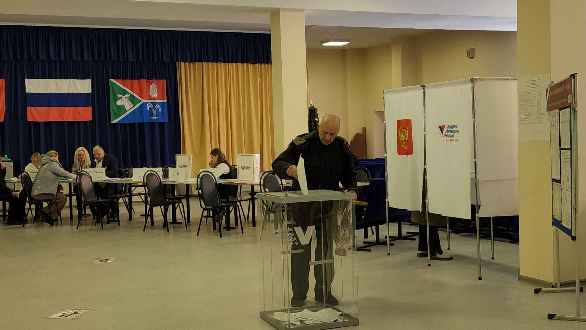 выборы, выборы президента 2024, выборы 2024, Лосино-Петровский,