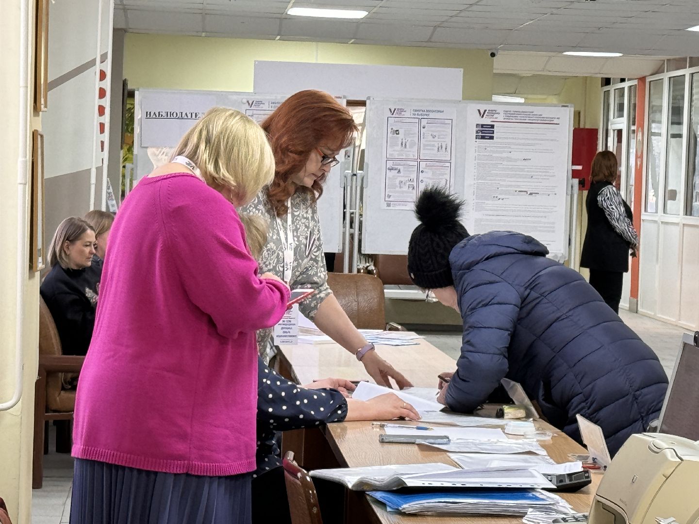Выборы-2024, ЗАТО Краснознаменск, Открытие участков,