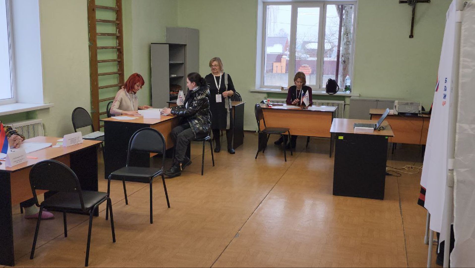 серпухов, выборы президента 2024, улица парковая, центр профориентации молодежи, УИК,