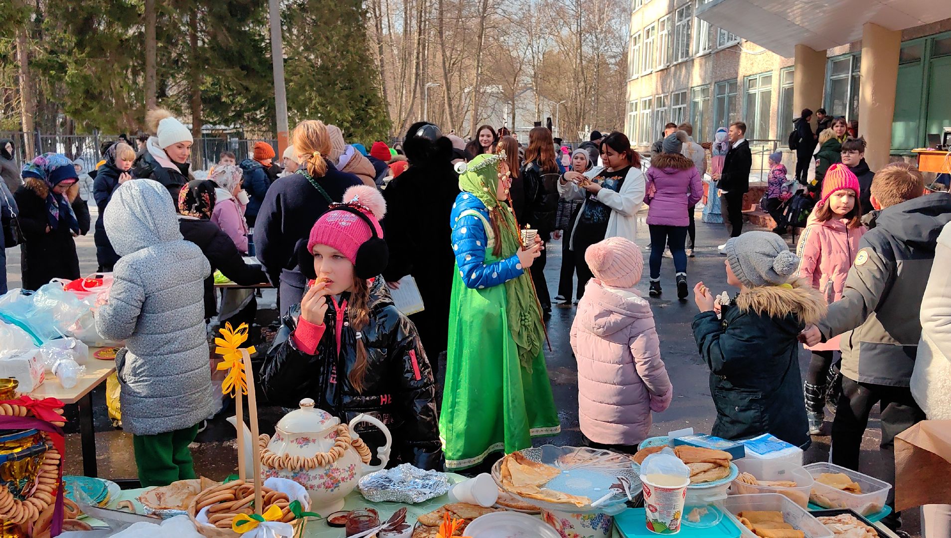 масленица, блины, праздник, костюмы,