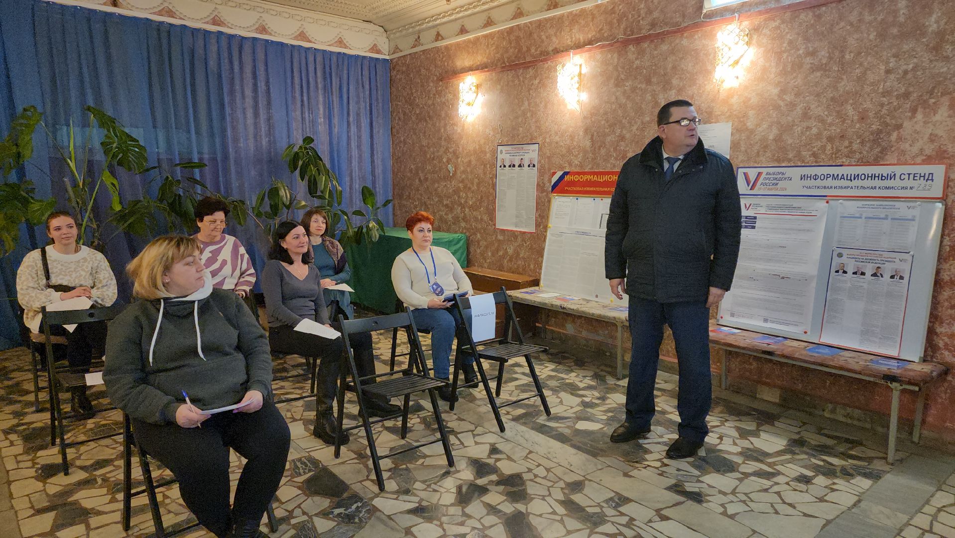 кашира, выборы, выборы президента 2024, цдт светлячок, депутат мособлдумы, Андрей Голубев, избирательные участки,