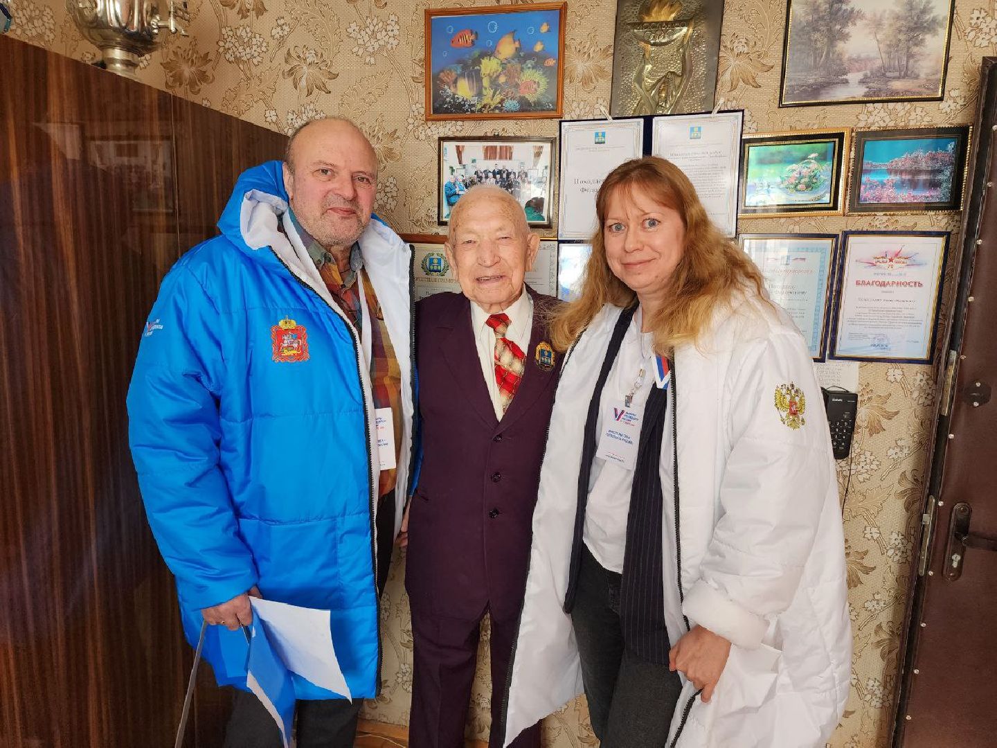 Солнечногорск, выборы президента 2024, голосование на дому, ветеран, Выборы,