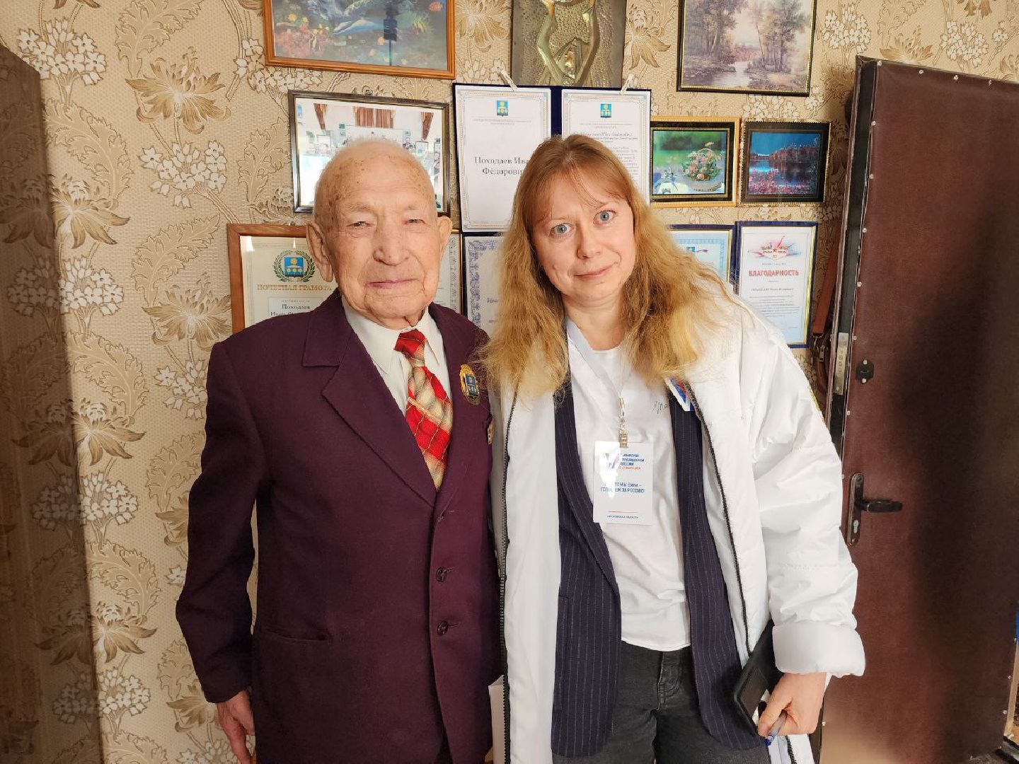 Солнечногорск, выборы президента 2024, голосование на дому, ветеран, Выборы,