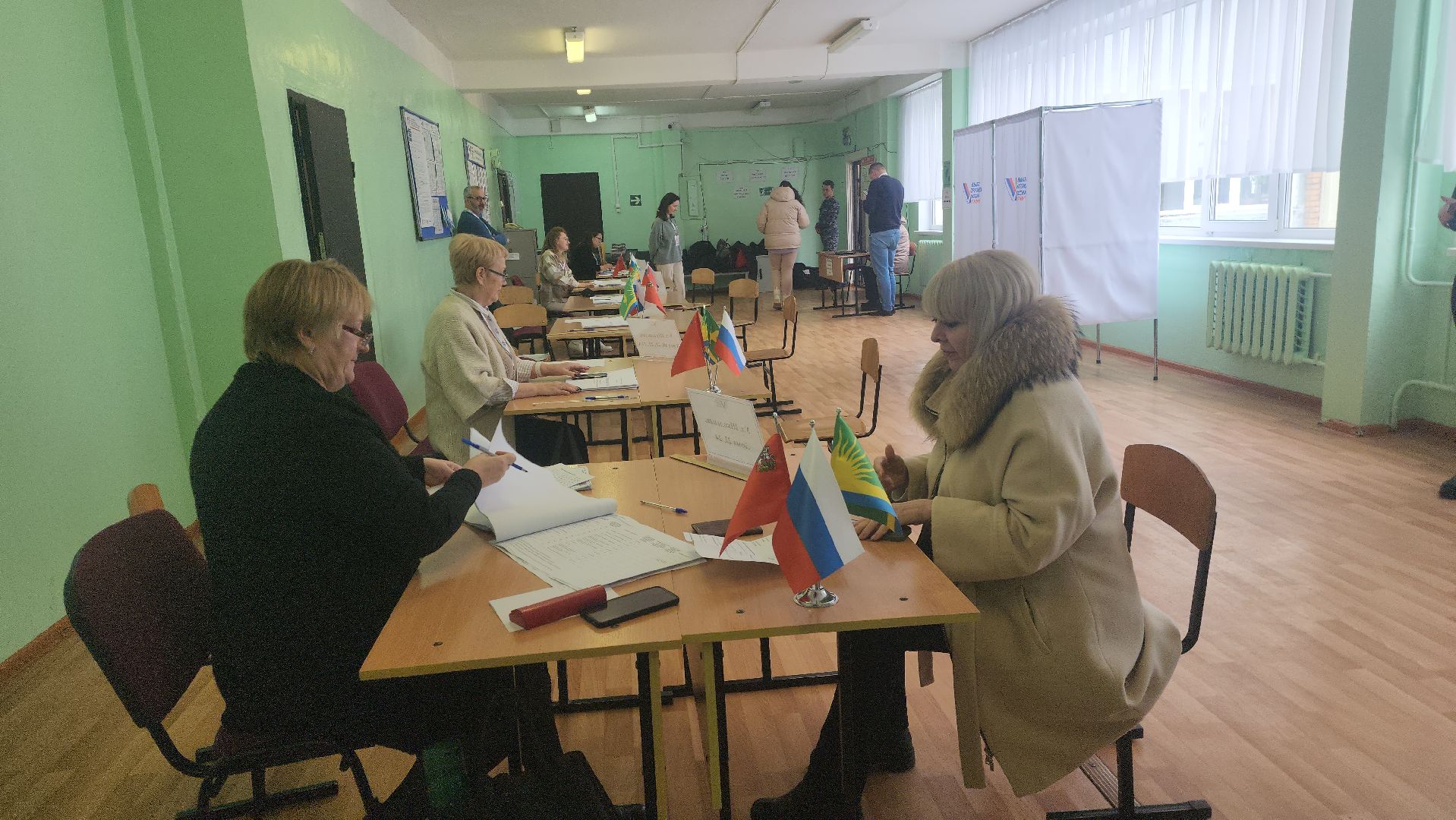 шатура, голосует заместитель главы, выборы президента, выборы президента 2024, выборы президента рф,