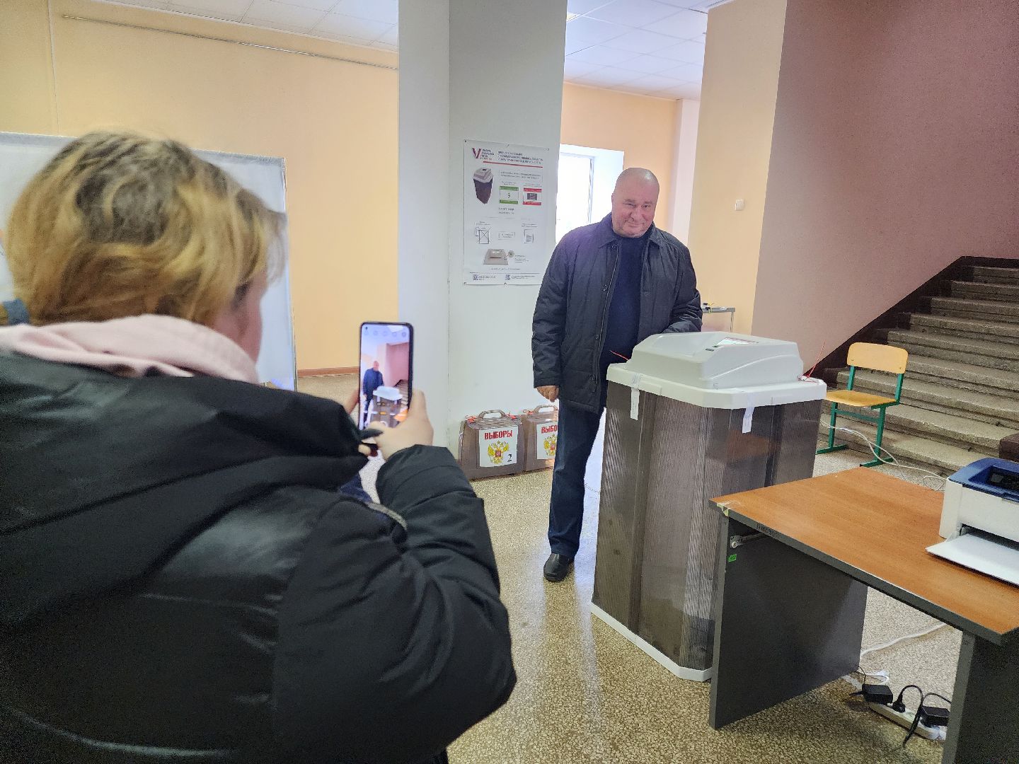 Подольск,голосование, выборы 2024, выборы президента 2024,