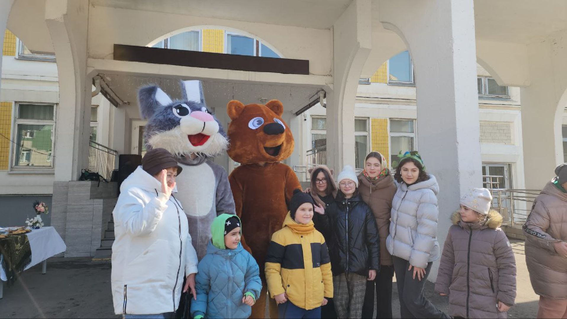 мытищи, выборы, ростовые куклы,