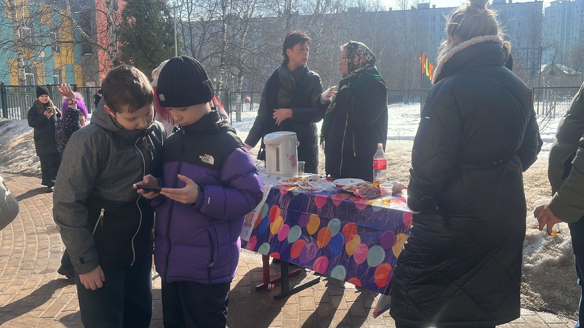 масленица, масленичные гуляния, блины, школа,