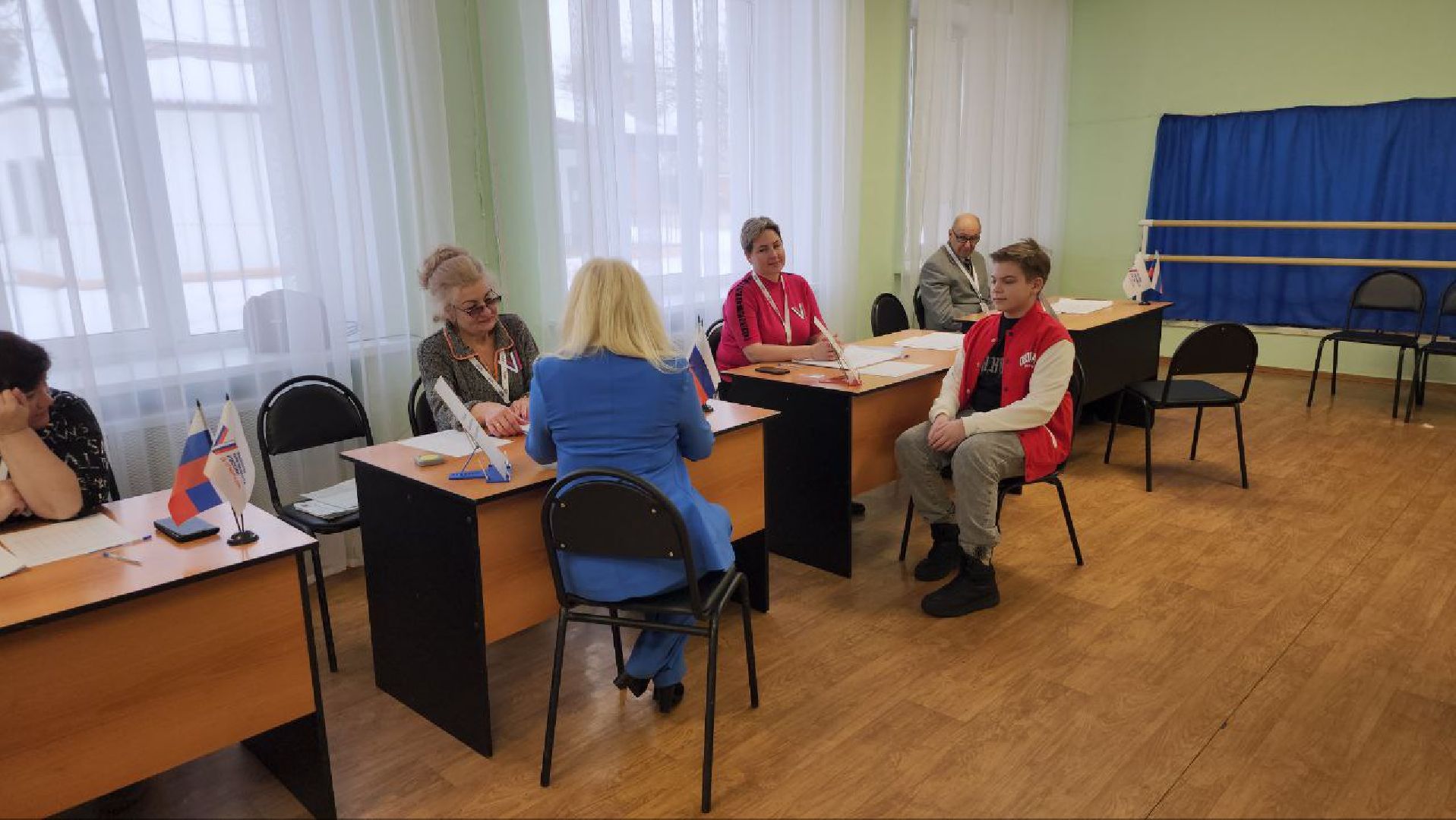 серпухов, выборы президента 2024, улица парковая, УИК, центр профориентации молодежи,