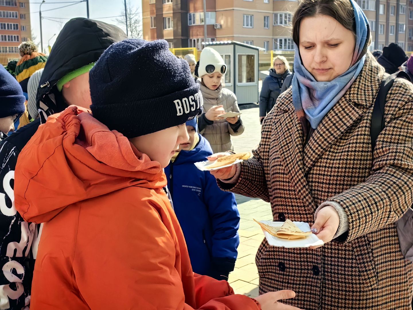 масленица, блины, игры, хоровод, школьники, проводы зимы,