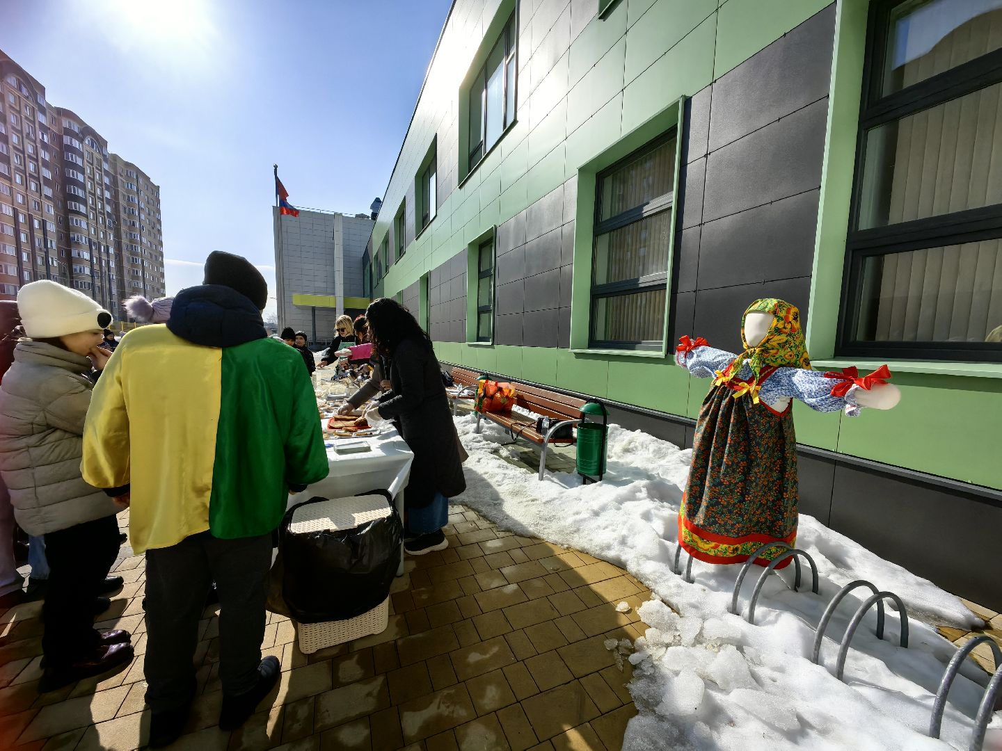 масленица, блины, игры, хоровод, школьники, проводы зимы,