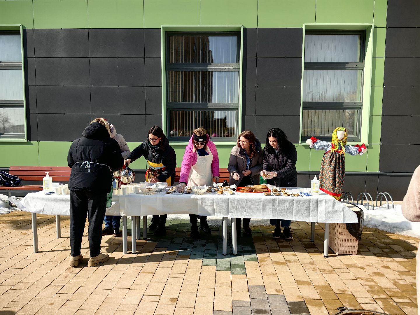 масленица, блины, игры, хоровод, школьники, проводы зимы,