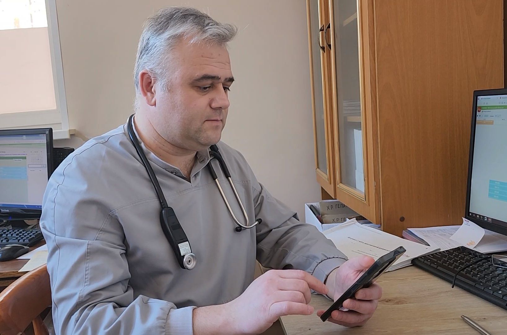 Врач, дистанционное голосование, Дэг, Дубна, Дубненская больница, Выборы 2024,