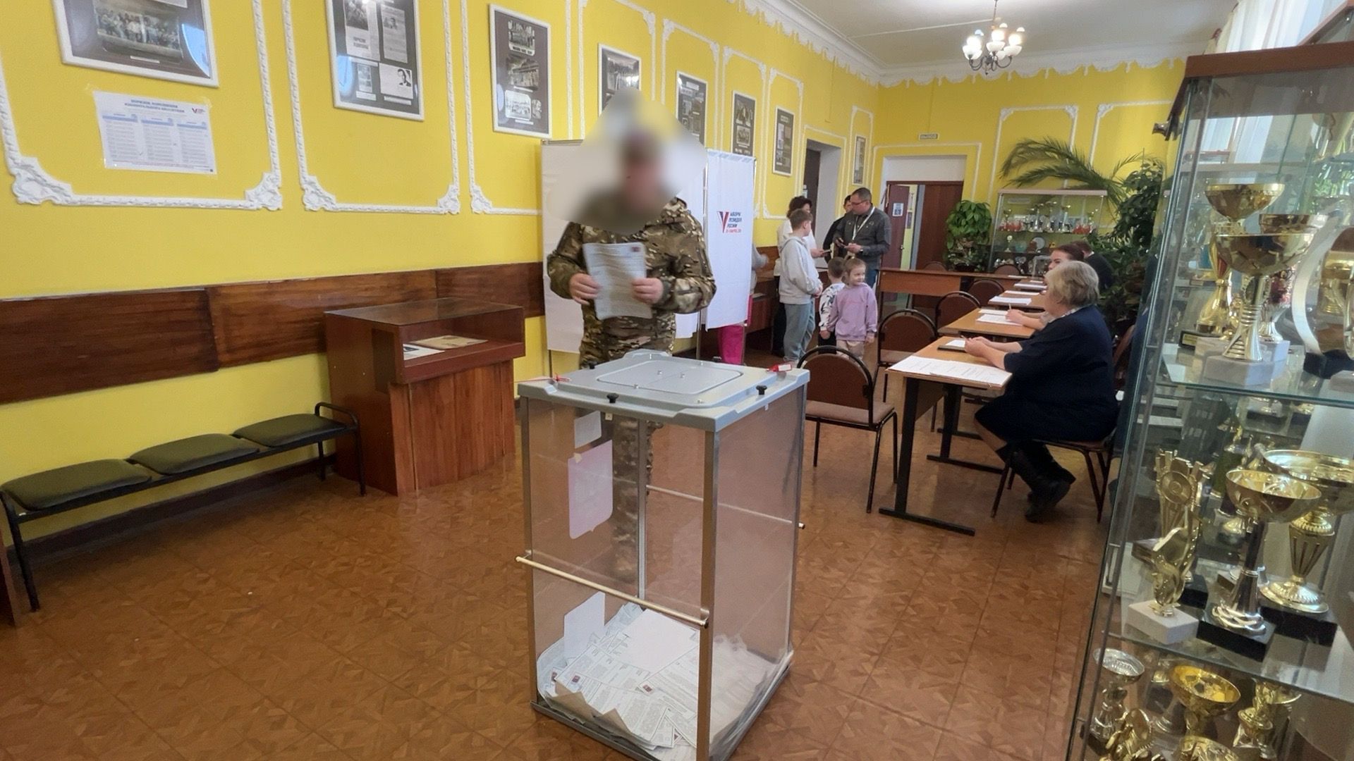Солнечногорск, выборы 2024, выборы президента 2024, участок, боец сво,