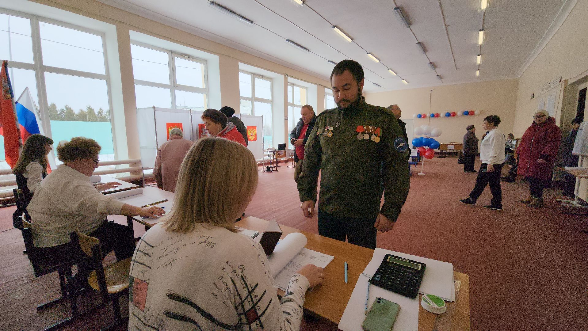 кашира, выборы, выборы президента 2024, спортклуб кашира, сво, участник сво, молодая гвардия,