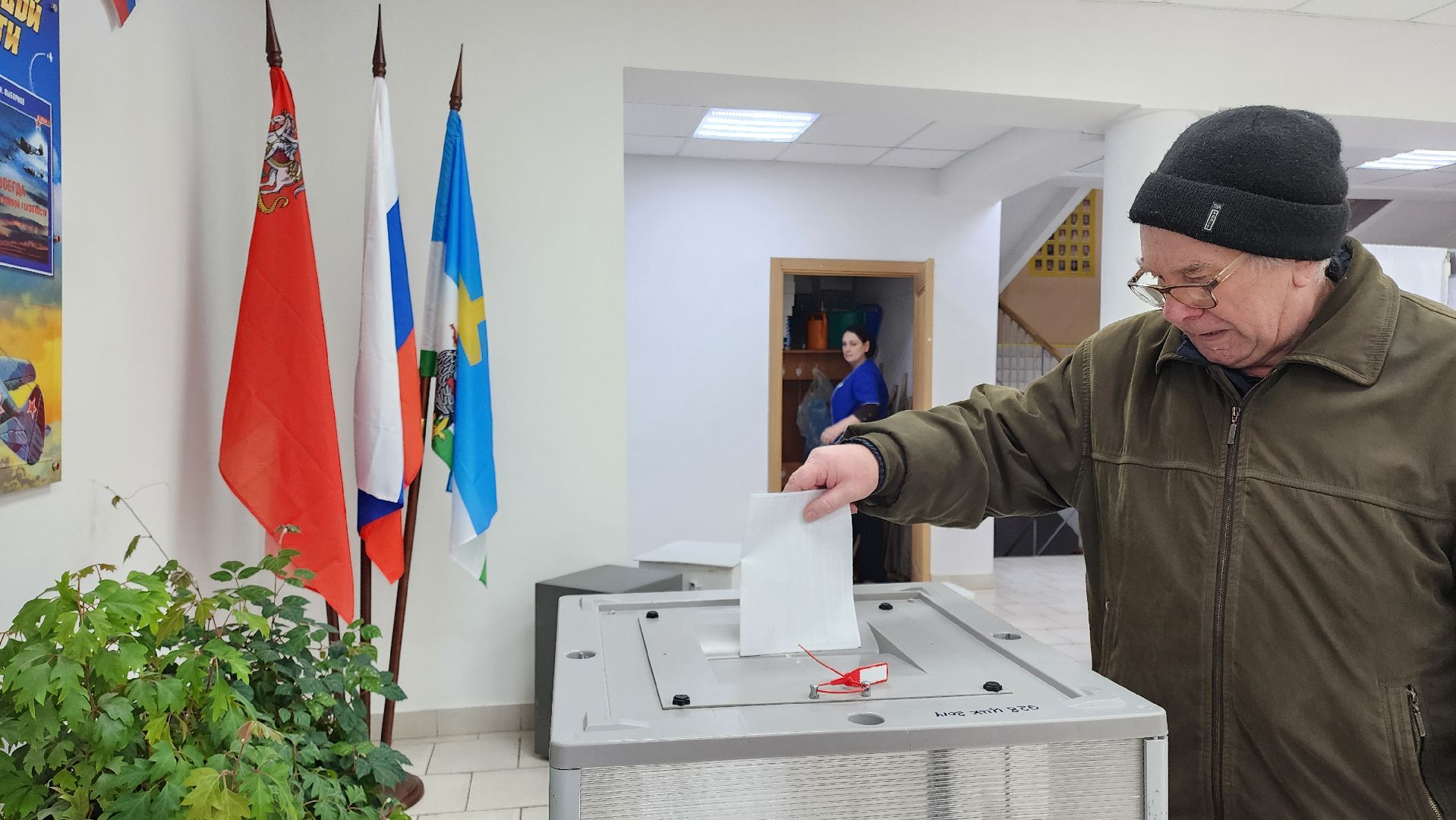 кашира, выборы 2024, выборы президента, школа 1, педагоги, голосование,