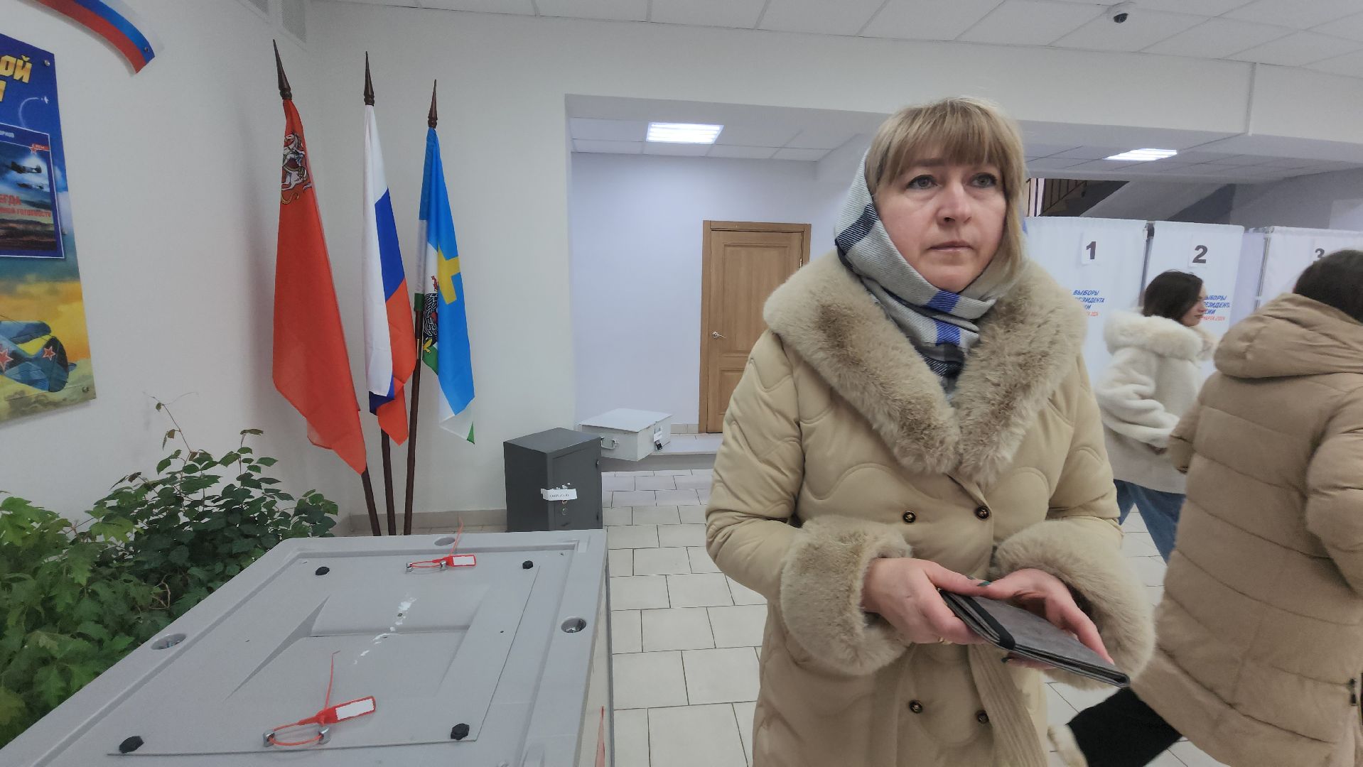 кашира, выборы 2024, выборы президента, школа 1, педагоги, голосование,