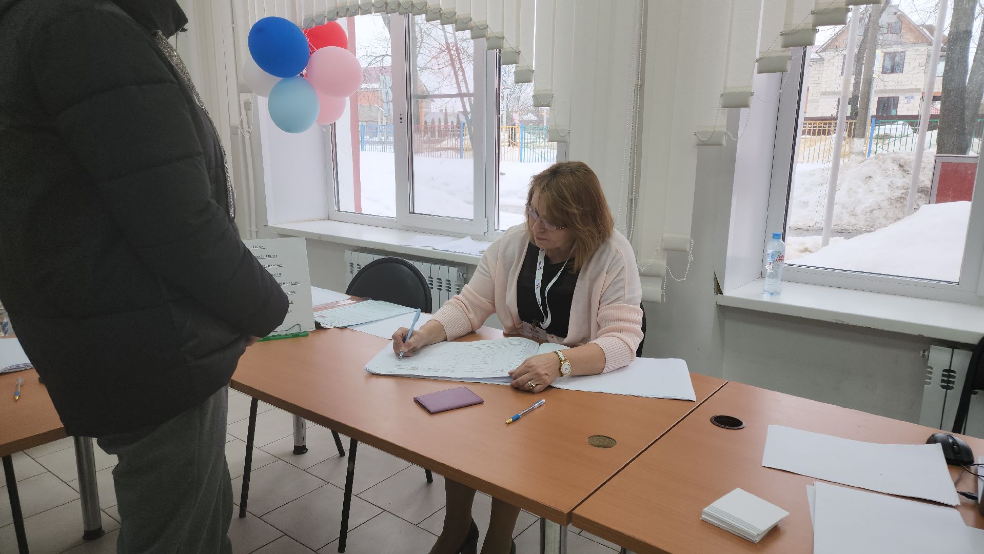 кашира, выборы 2024, выборы президента, школа 1, педагоги, голосование,