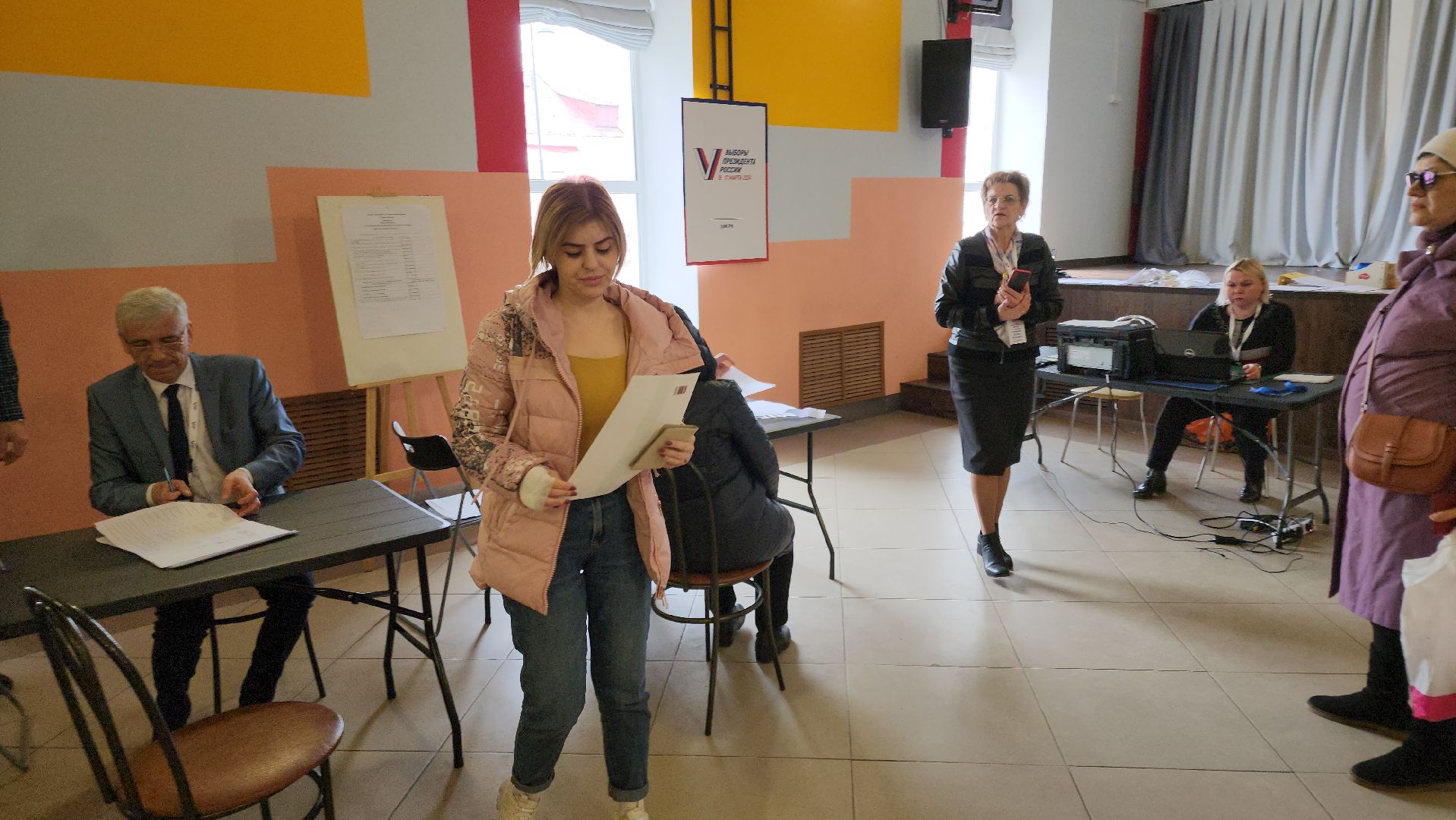 кашира, кдц родина, выборы, выборы президента 2024, каширская больница, инфекционное отделение, медработник,