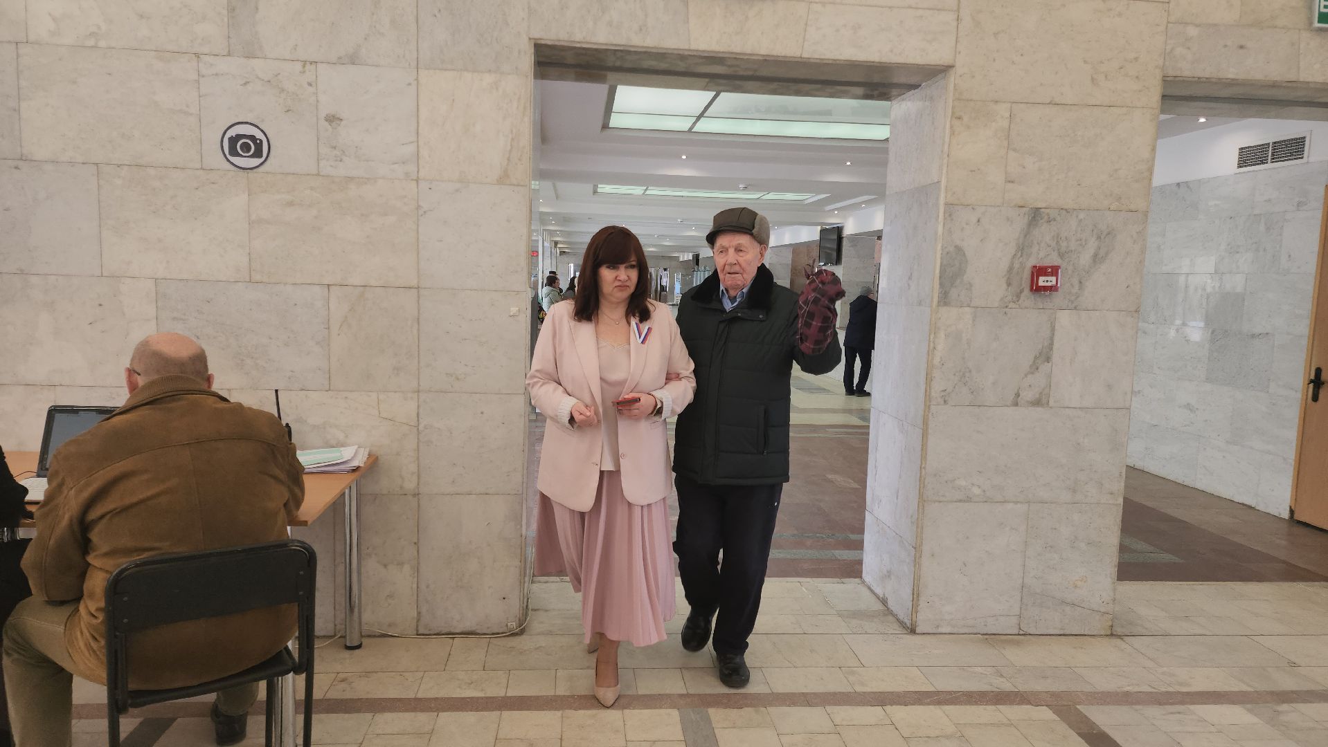 Подольск, выборы 2024, выборы президента 2024, ветеран ВОВ,