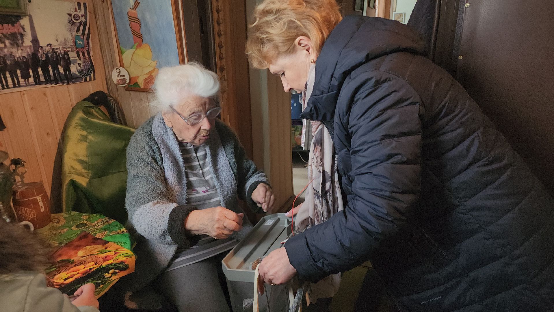 бронницы, выборы, президент, голосование, ветеран,