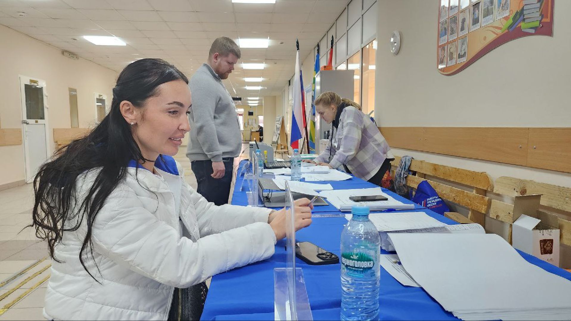 видное, выборы, избирательный участок, спортсмены,