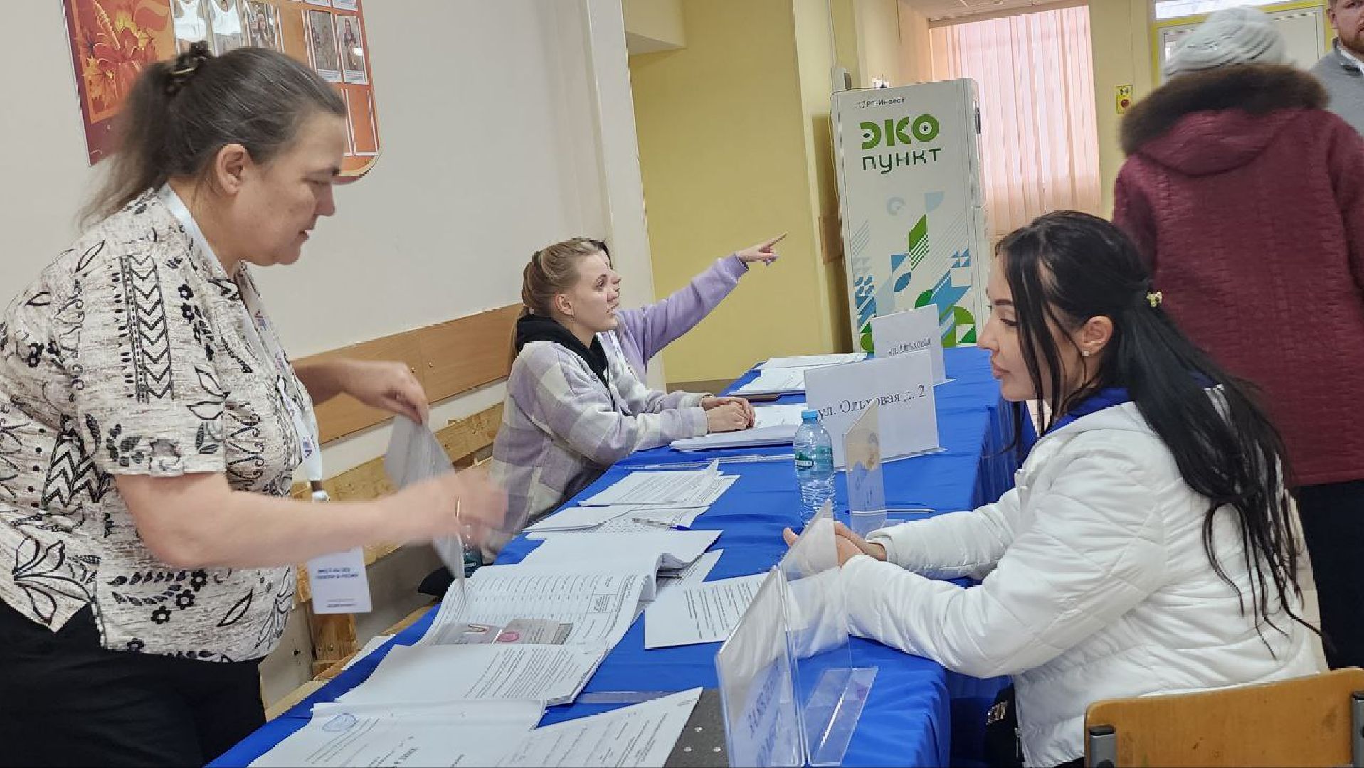 видное, выборы, избирательный участок, спортсмены,