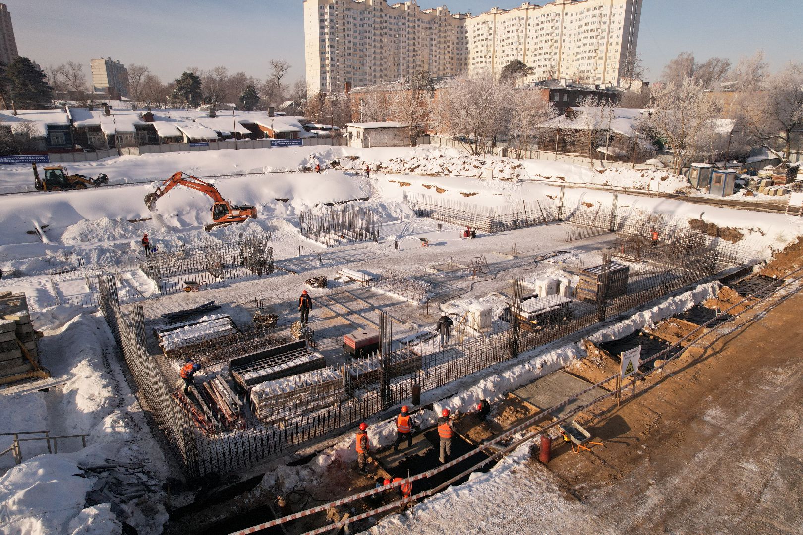 видео с коптера, люберцы, поликлиника,