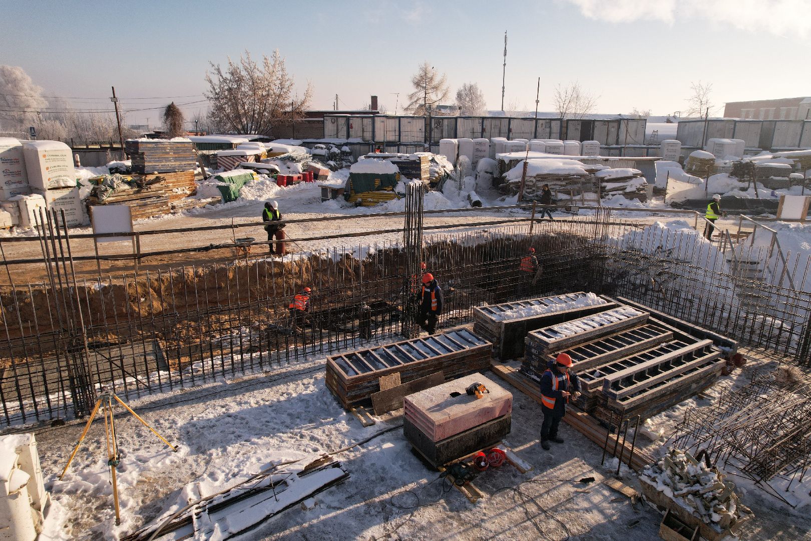 видео с коптера, люберцы, поликлиника,