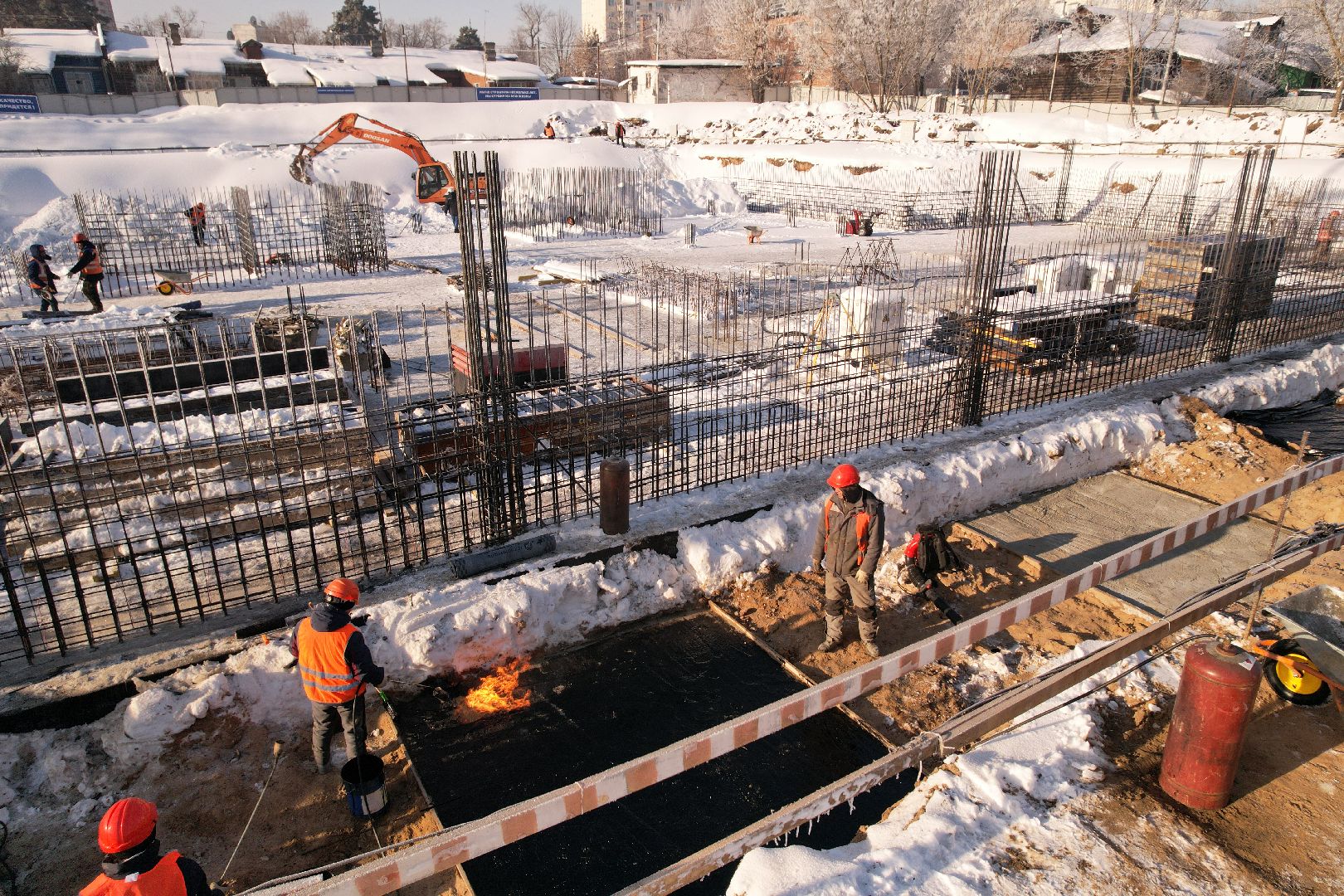 видео с коптера, люберцы, поликлиника,