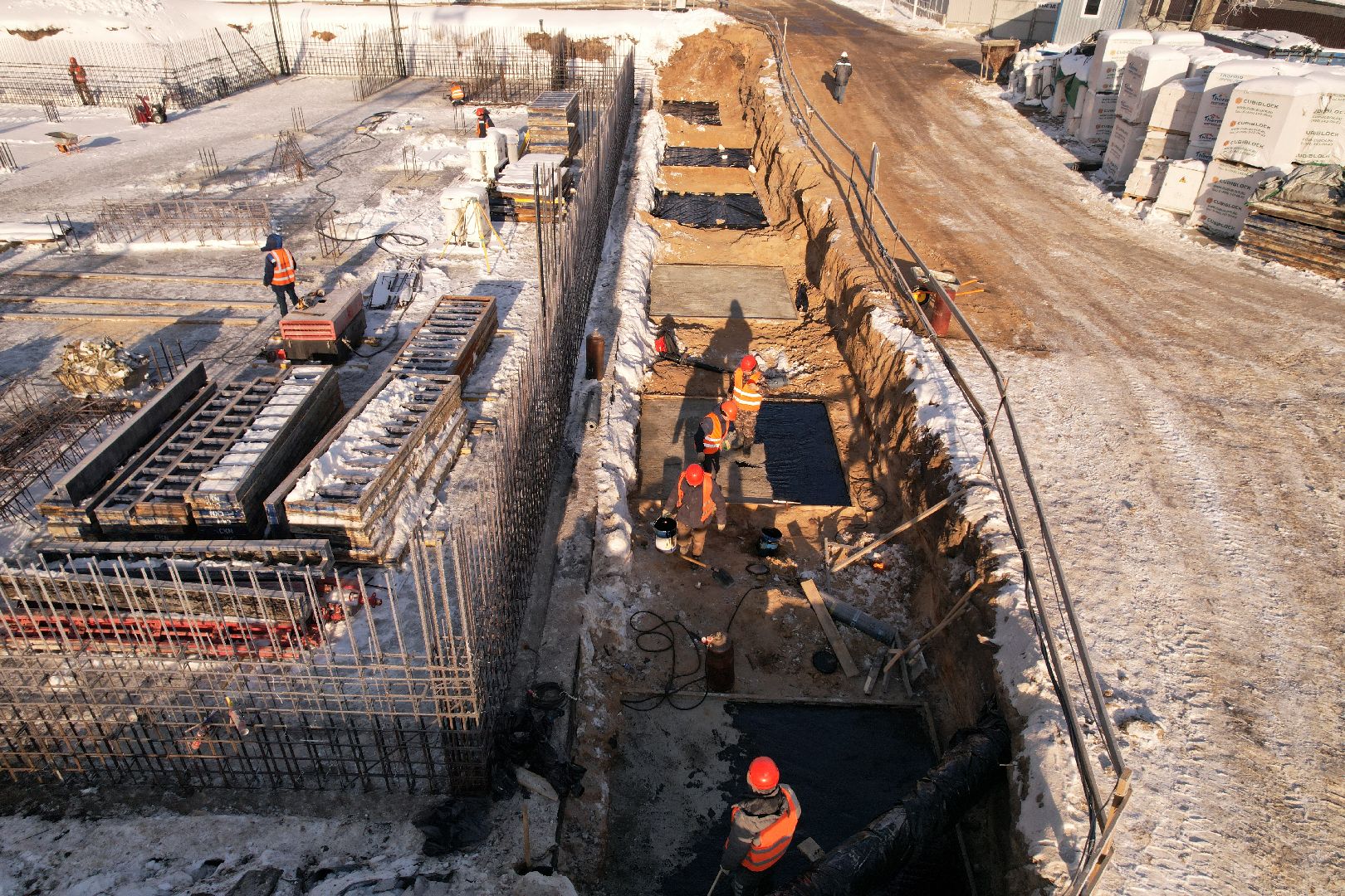 видео с коптера, люберцы, поликлиника,