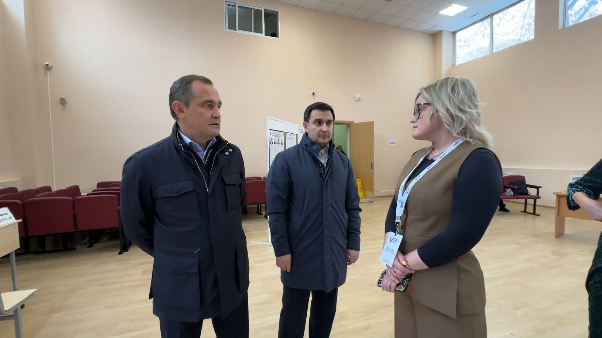 Реутов, Выборы, Президент, Голосование, глава голосует,