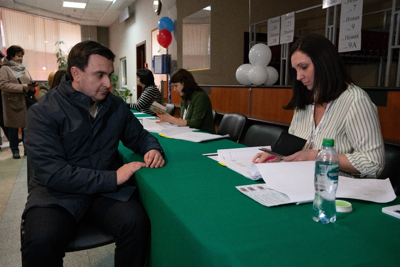 Реутов, Выборы, Президент, Голосование, глава голосует,