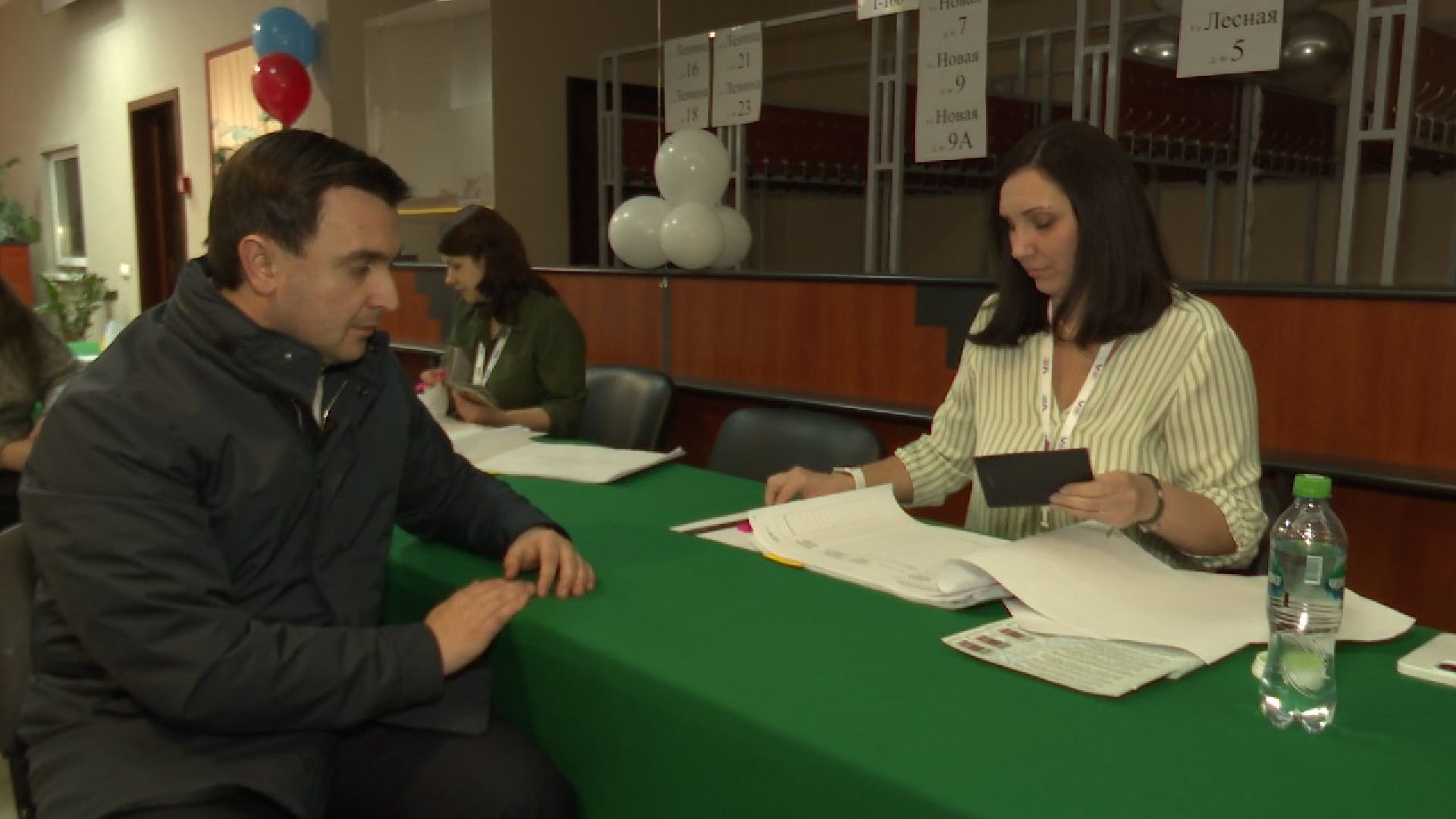 Реутов, Выборы, Президент, Голосование, глава голосует,