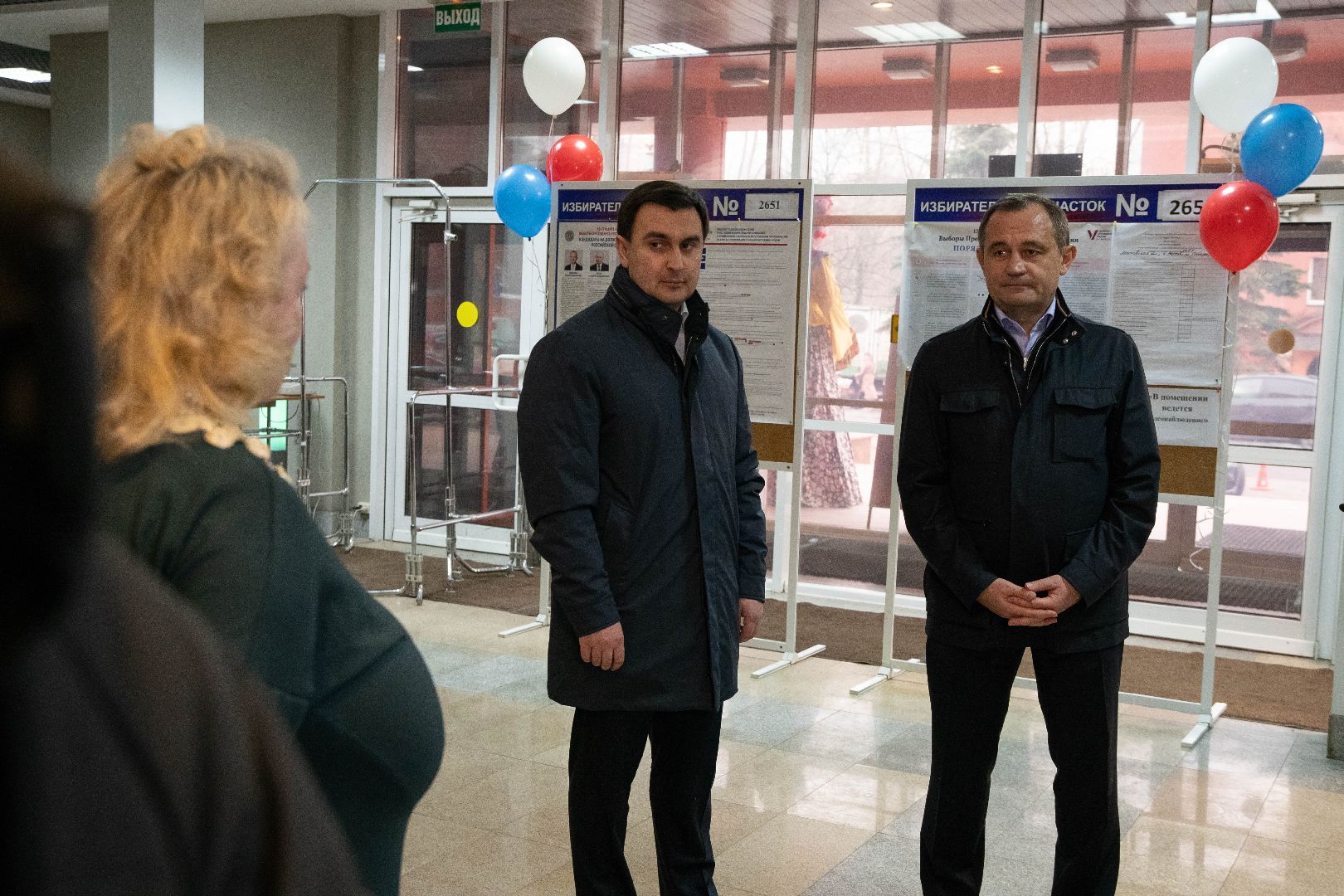 Реутов, Выборы, Президент, Голосование, глава голосует,