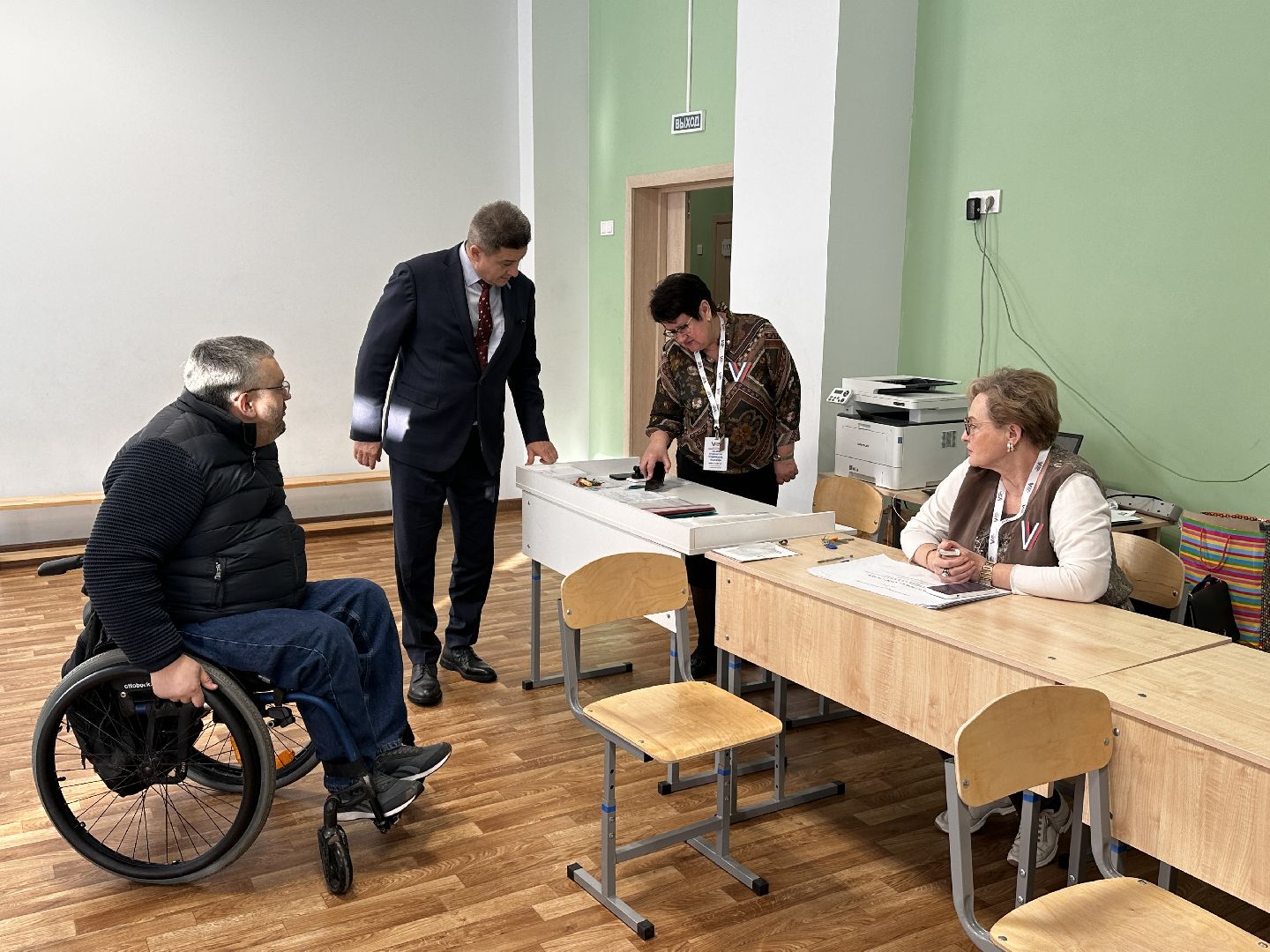 Клин, общество, люди, голосование, выборы, выборы президента 2024,