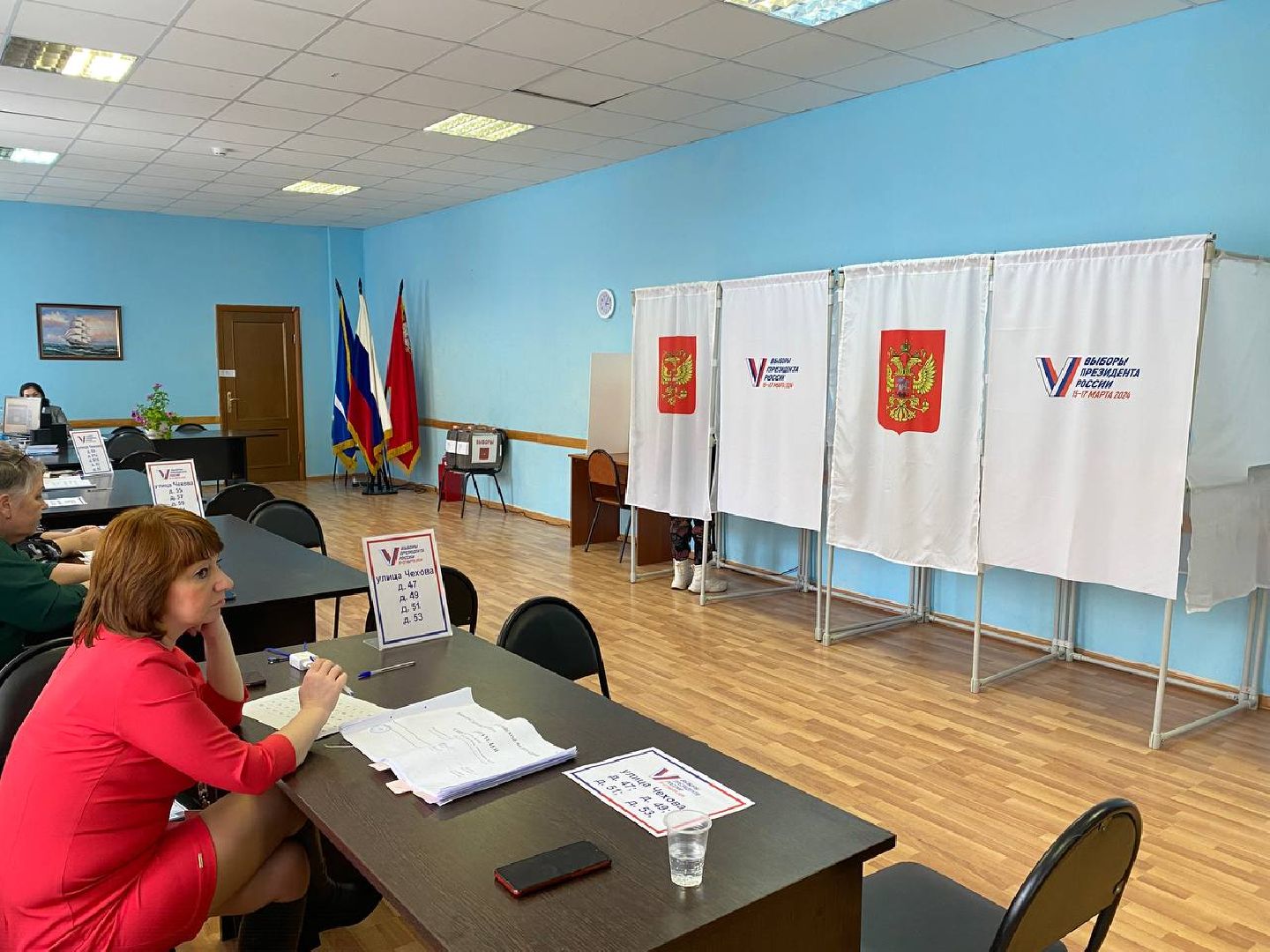 чехов, выборы, депутат государственной думы, избирательная комиссия, наблюдатели, выборы президента, выборы президента 2024, выборы президента россии, выборы 2024,